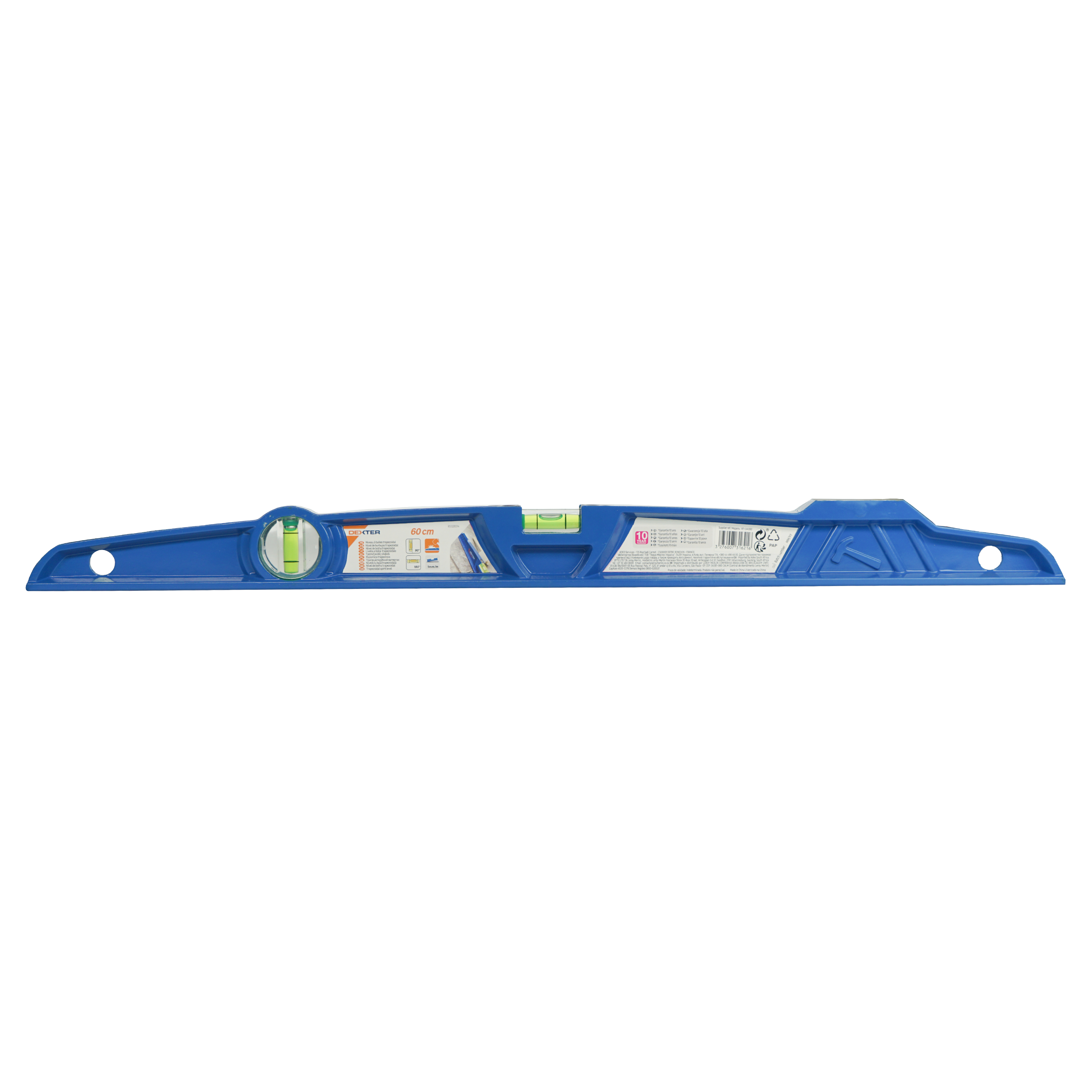 Nível 2 bolhas 600 mm Dexter trapézio - 2