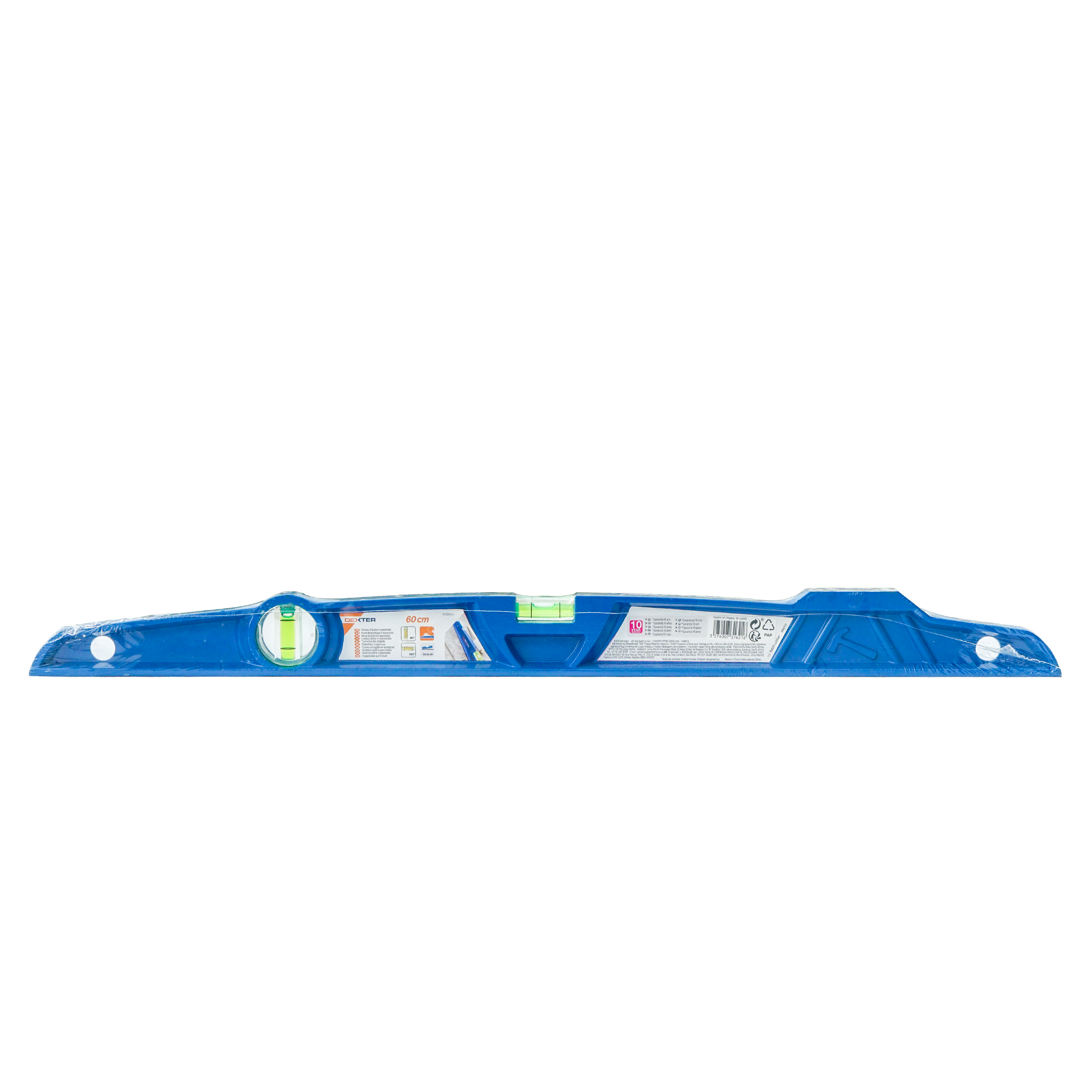 Nível 2 bolhas 600 mm Dexter trapézio - 6