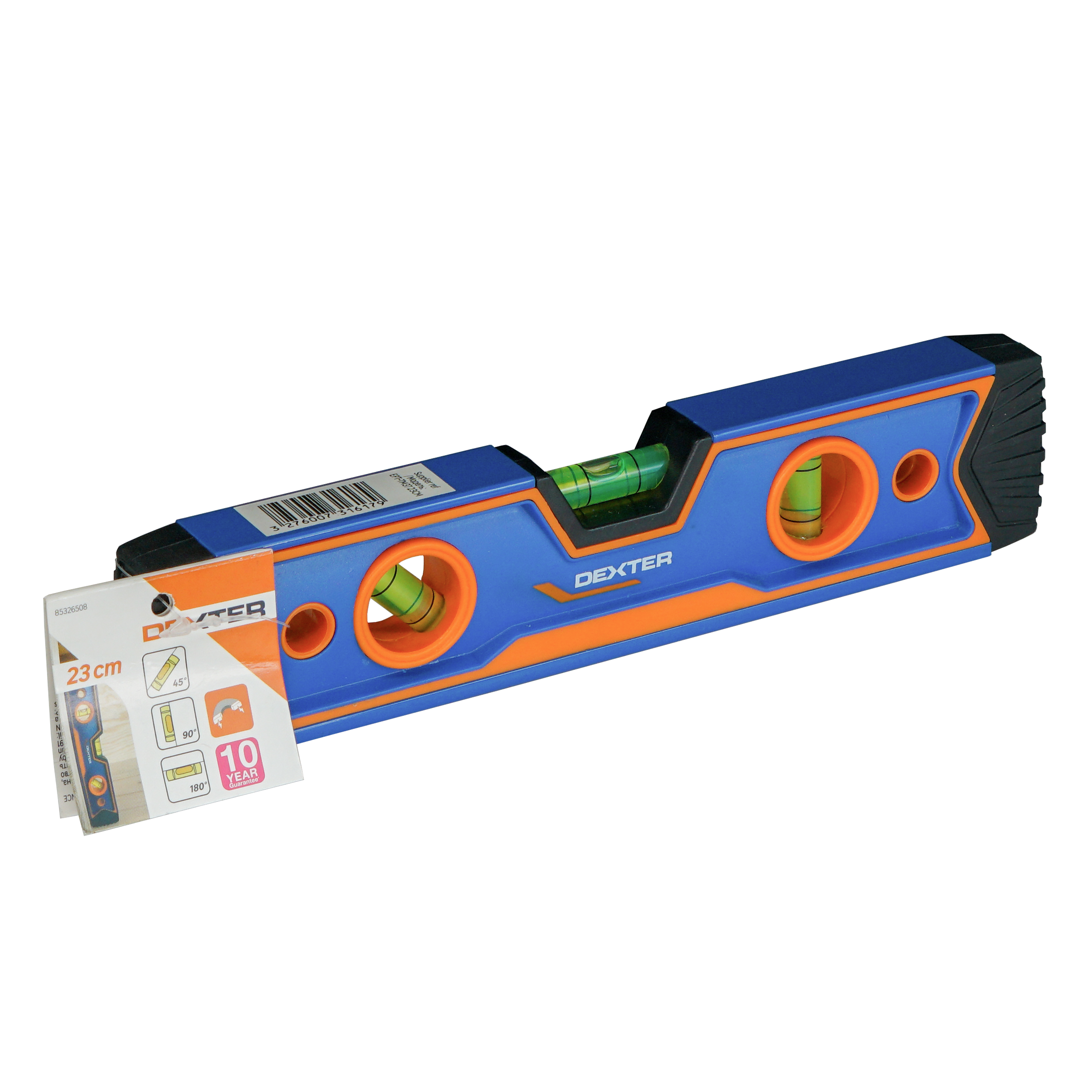 Niveau 3 fioles DEXTER, L 20 cm - 5