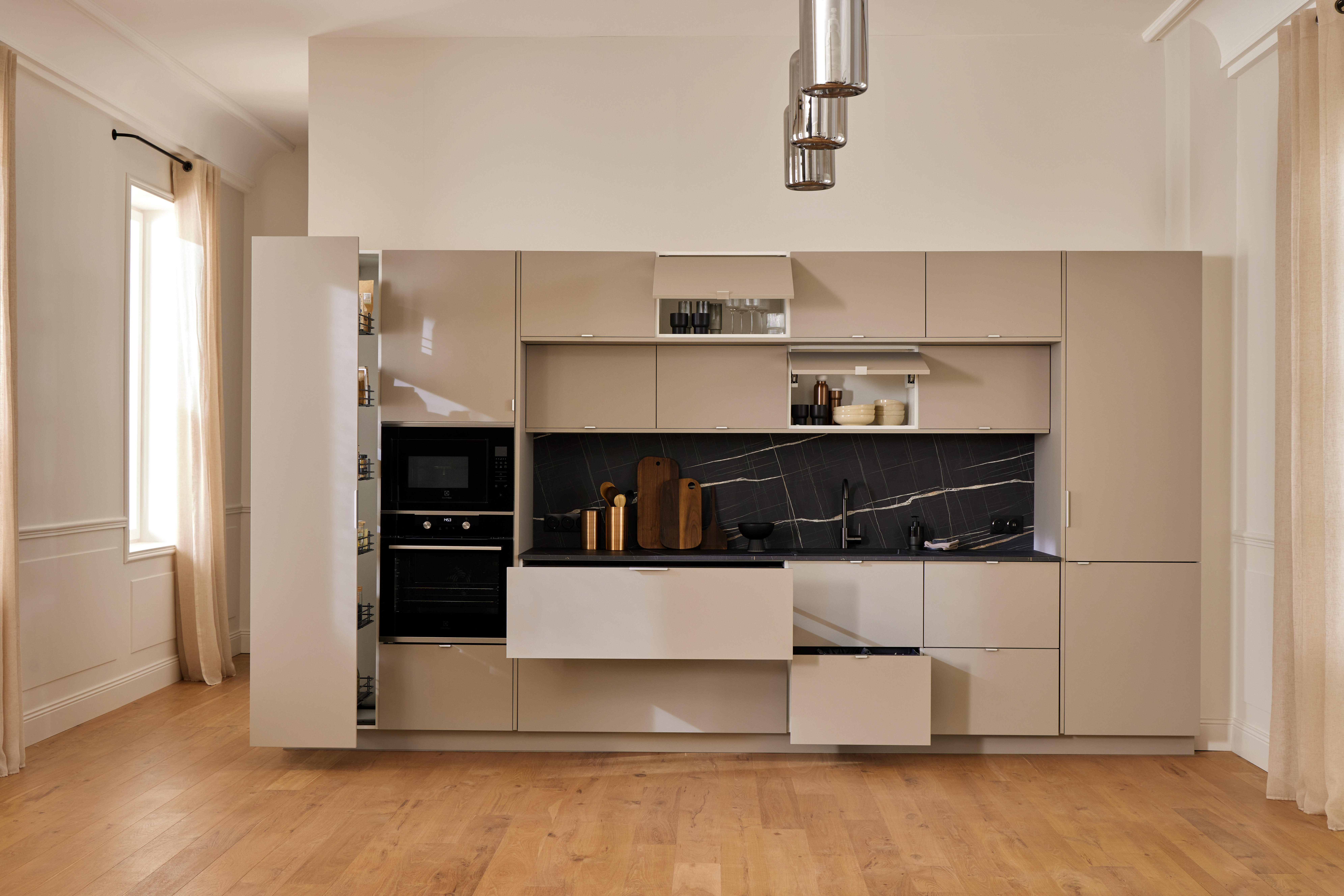 Caisson haut de cuisine DELINIA ID blanc H.76.8 x l.80 x P.35 cm - 3