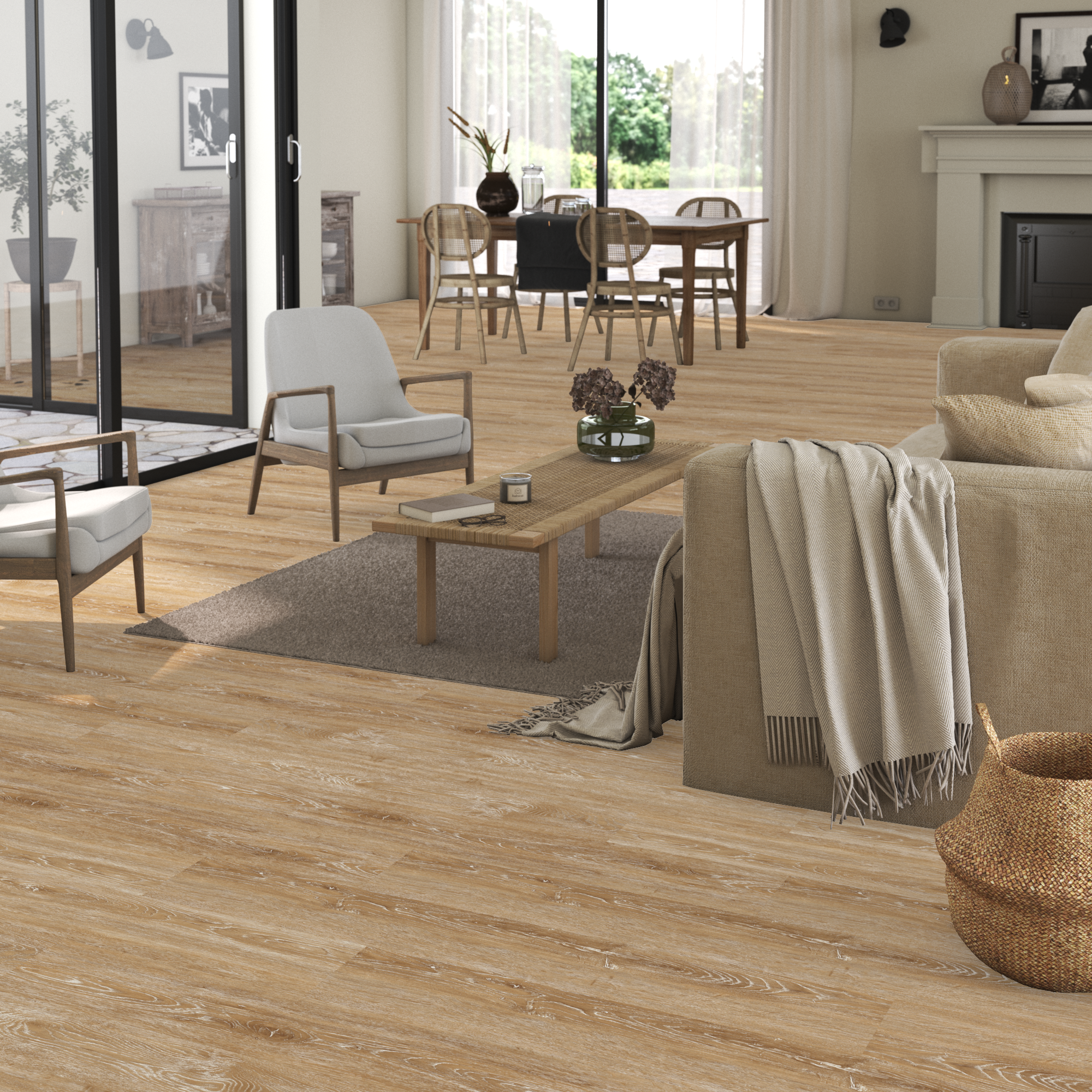 Echantillon lame PVC clipsable wharton2 - 4