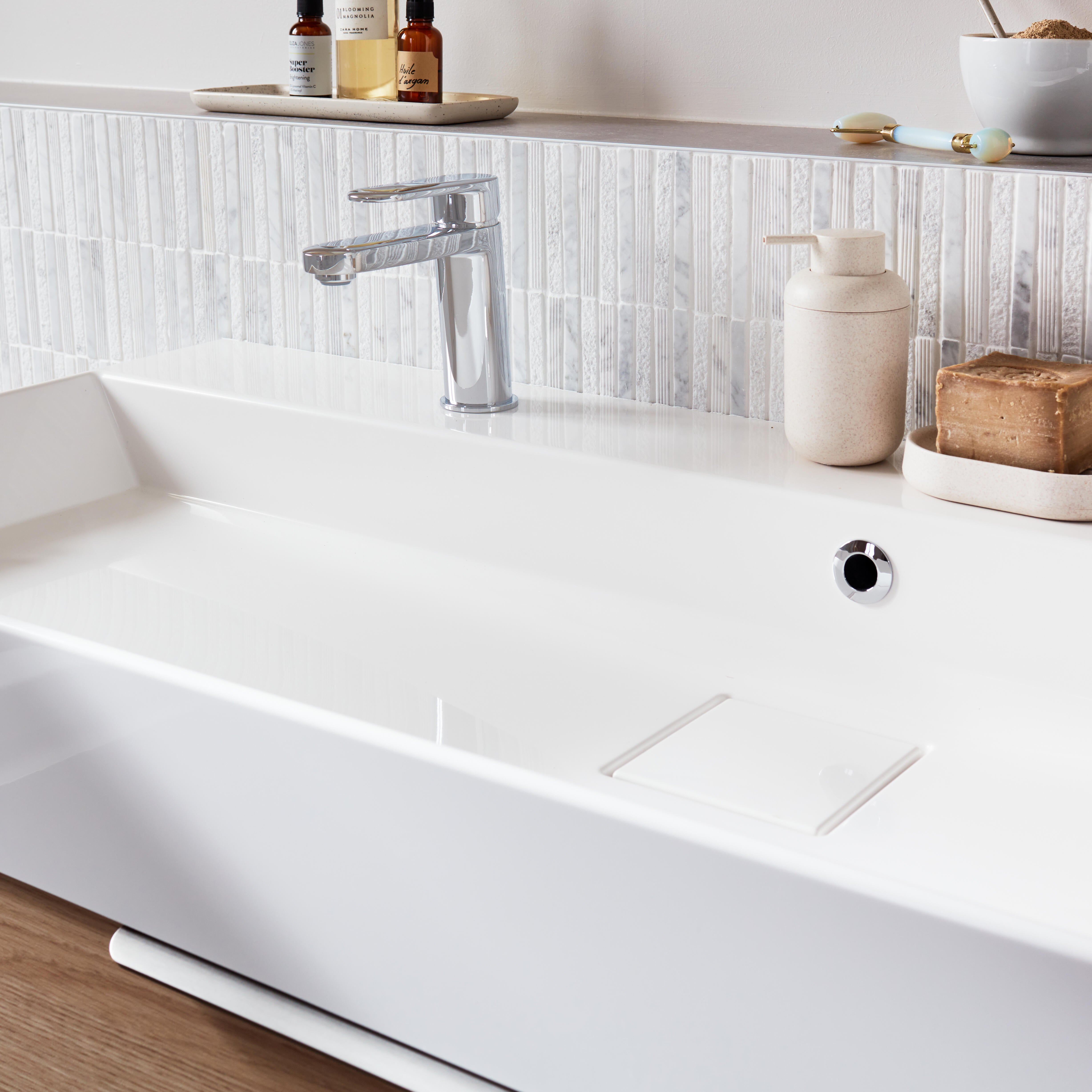 Mitigeur de lavabo chrome M, Icone, SENSEA - 2