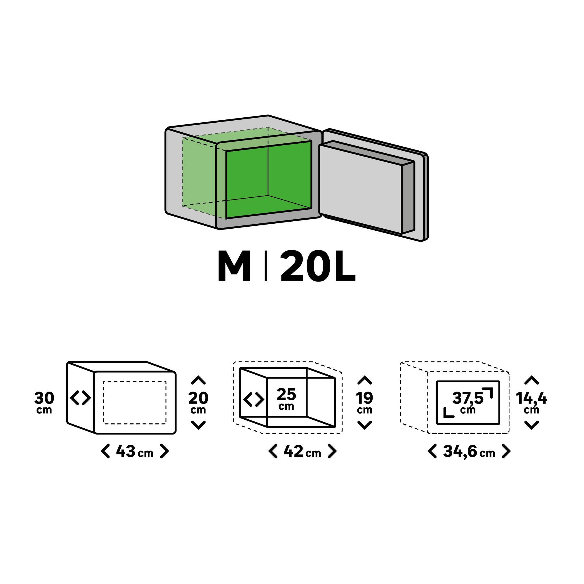 Coffre-fort à code STANDERS Sft-35enl2-30d H.20 x l.43 x P.30 cm, 20L - 2