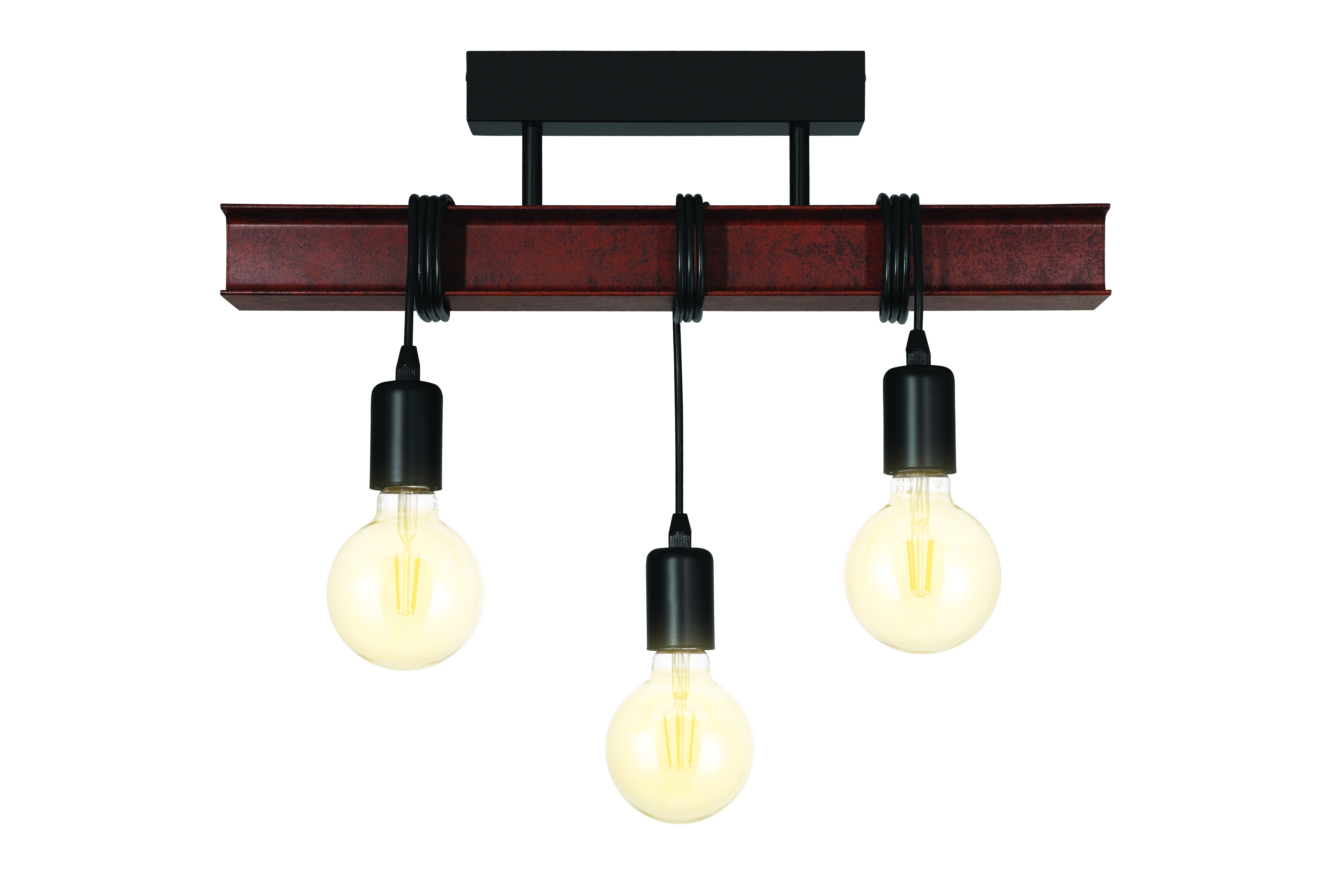Plafonnier E27, acier,  Medbourne EGLO - 2