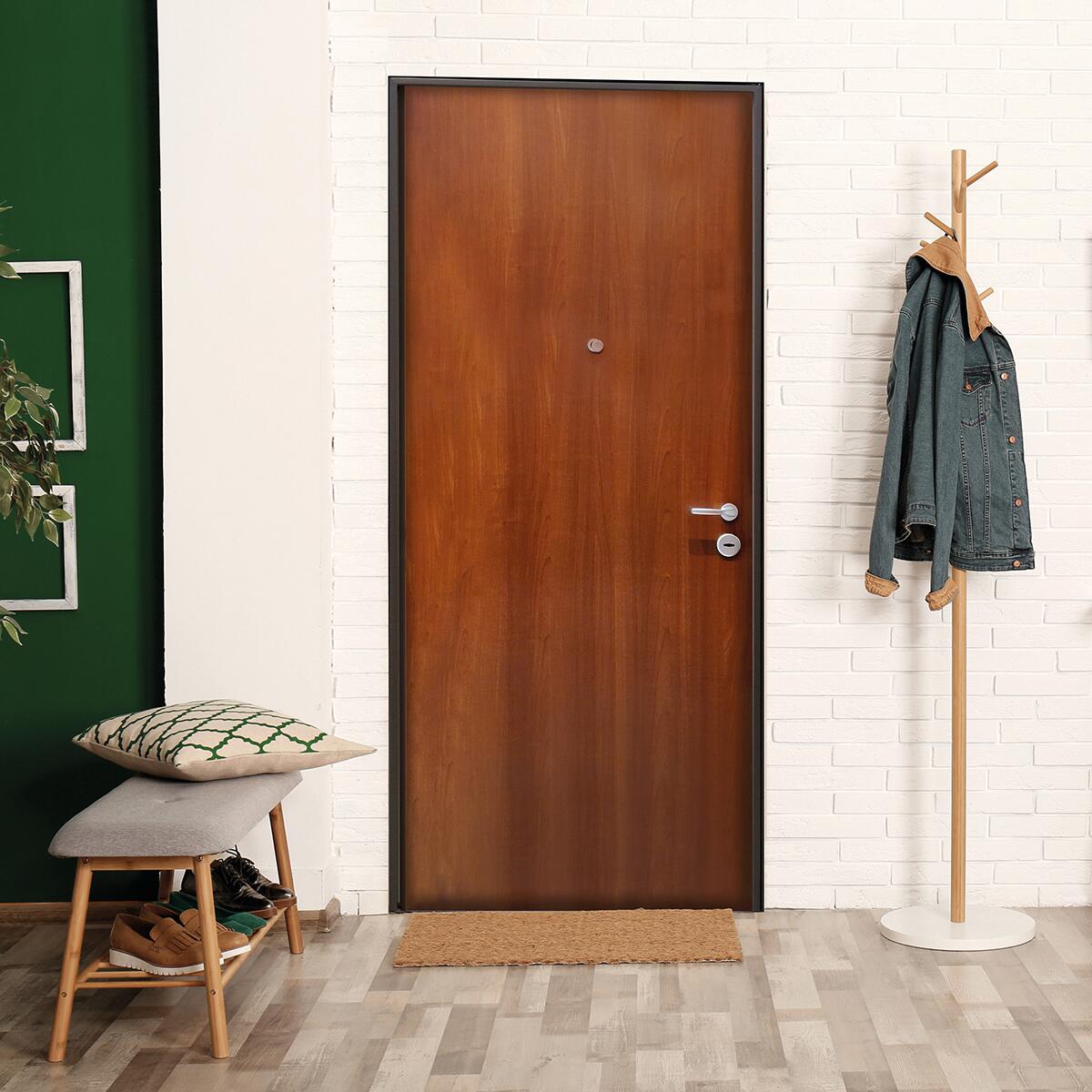 Porta blindata MASTER First L 80 x H 210 cm noce apertura destra - 2