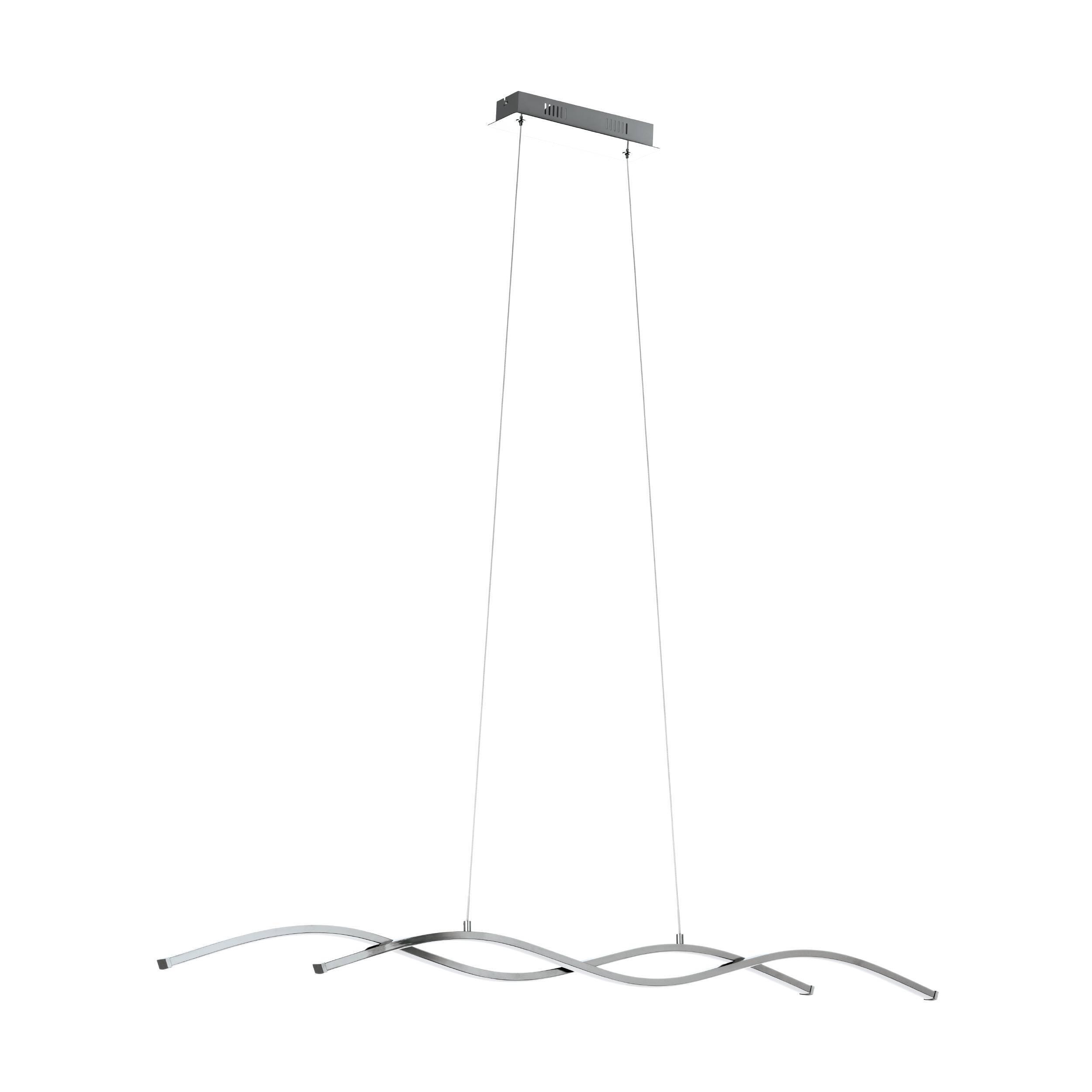 Lampadario LED moderno Lasana grigio Ø0cm, luce calda 3300 lumen, EGLO - 2