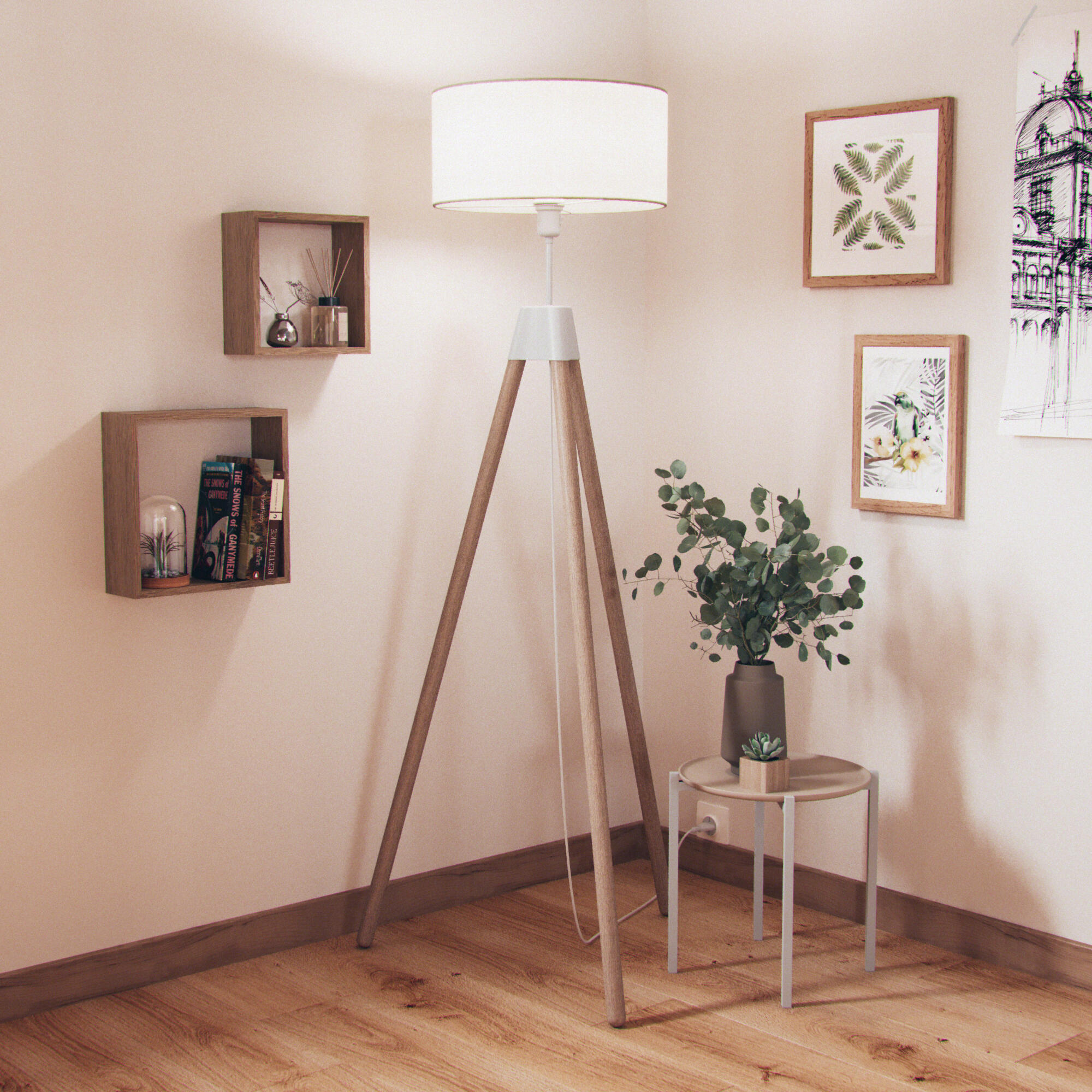 Tester vernice per parete e soffitto lavabile, LUXENS murale beige paper 5 opaco, 0.075 L - 6