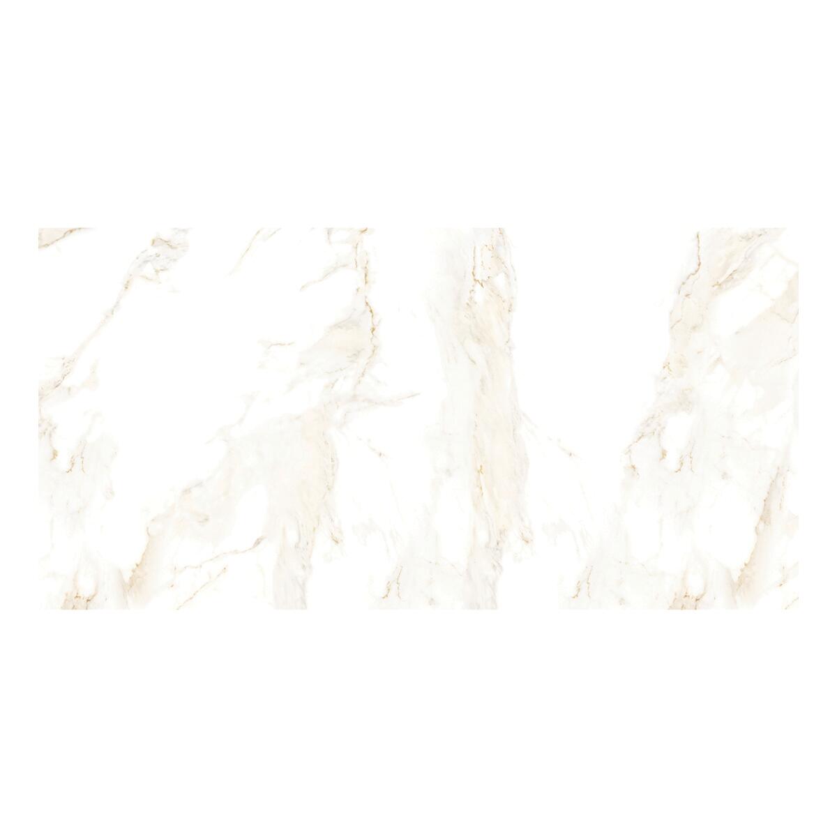 Piastrella da pavimento interno in gres porcellanato 60 x 119.8 cm rettificato smaltato bianco e beige opaco Remix R9 traffico intenso (pei 4/5) Sp. 9 mm 1.44 mq - 4