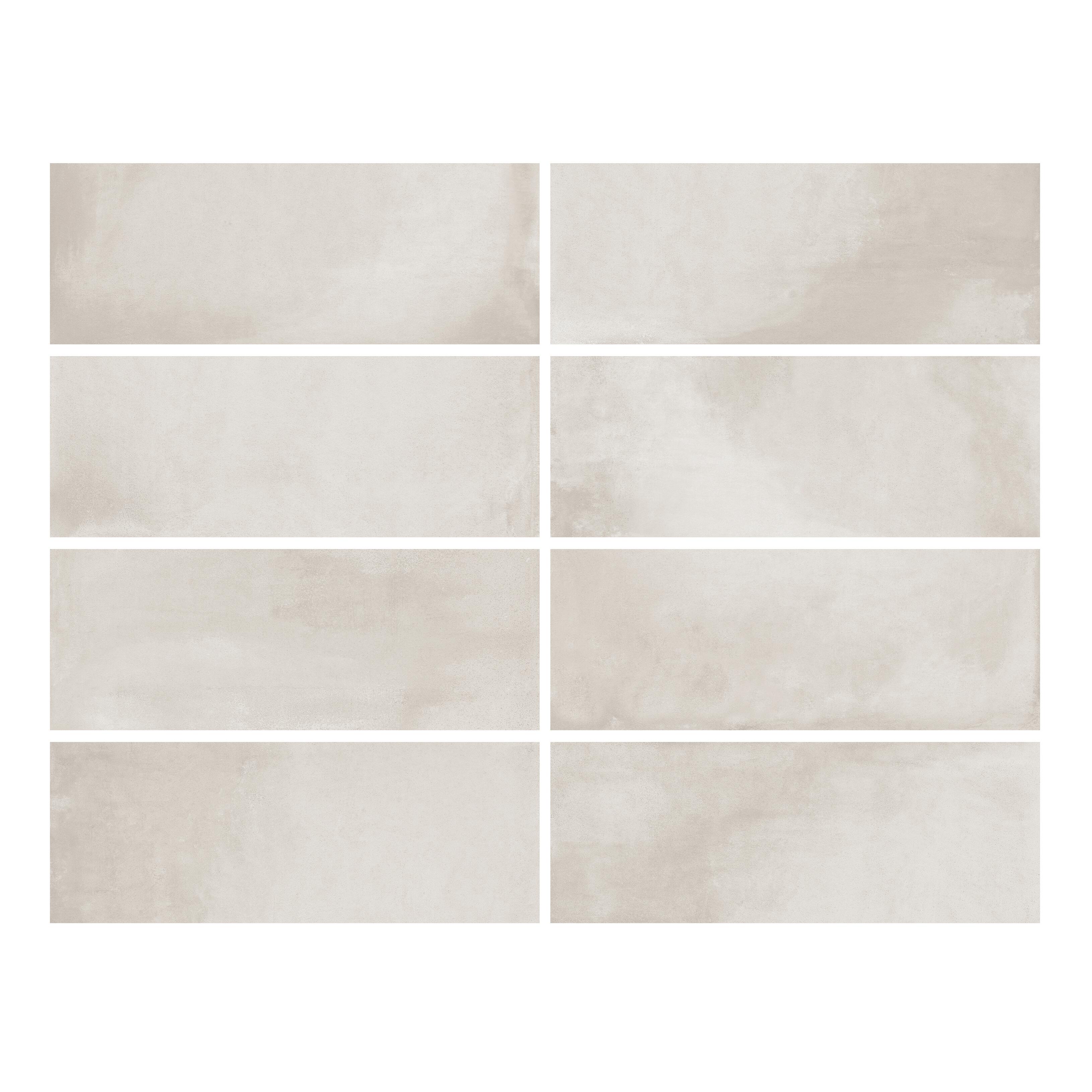 Revestimento cerâmico Artens Thick cinza 33.3x90 cm - 4