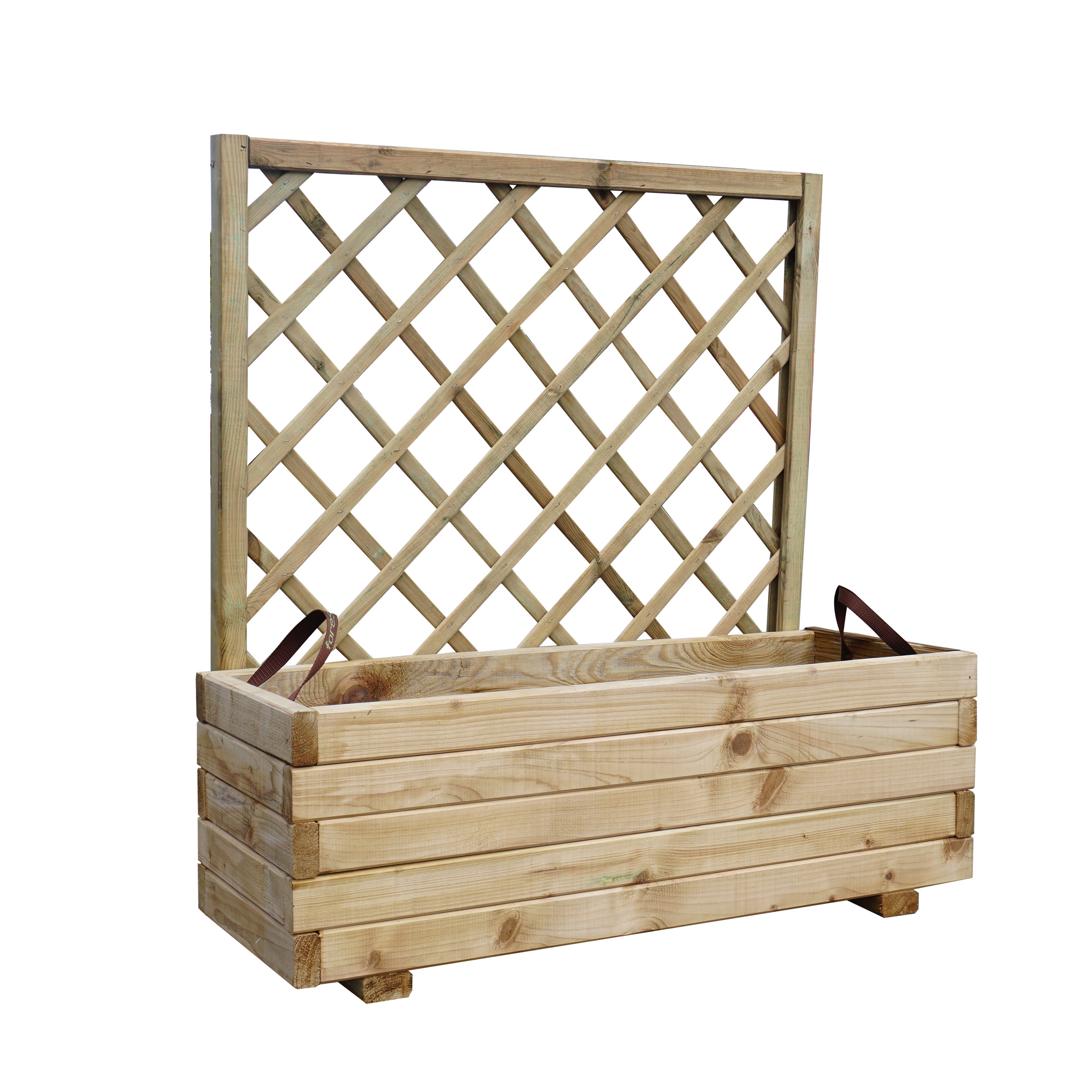 Fioriera Cajou CERLAND in legno pino H 38.5 x L 110 x P 40 cm - 2