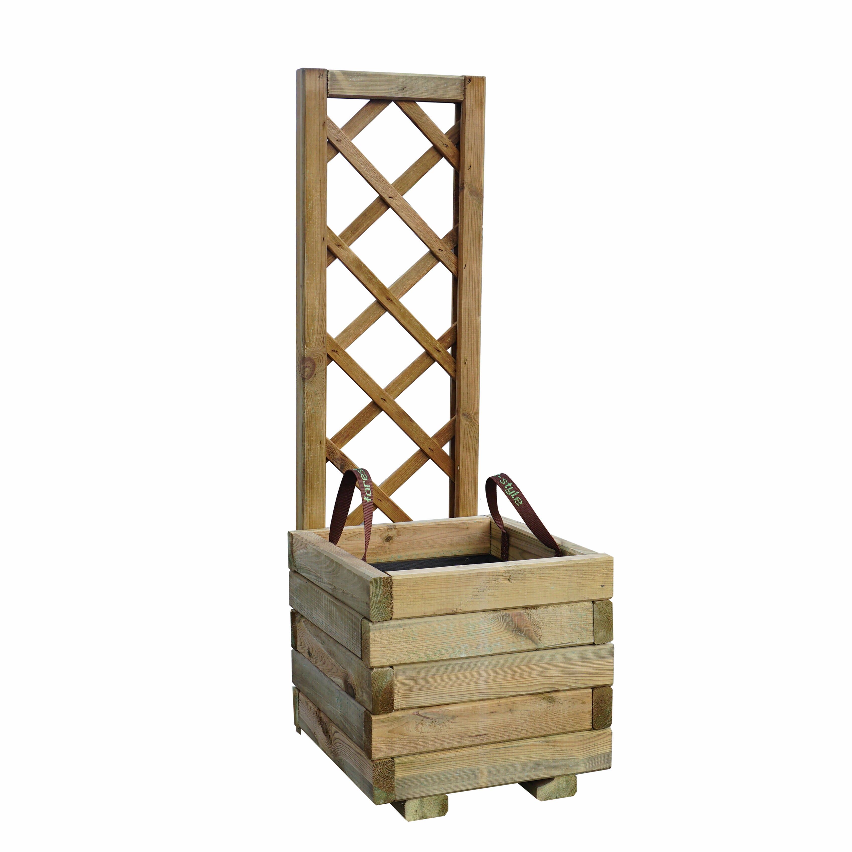 Fioriera Cajou CERLAND in legno pino H 38.5 x L 40 x P 40 cm - 2