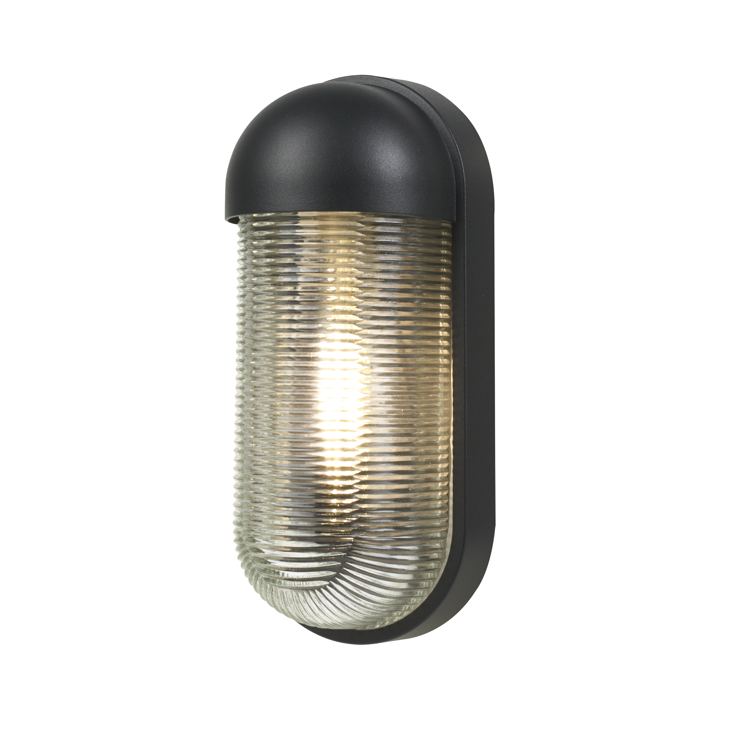 Applique E27, aluminium / verre, noir, Ushi, INSPIRE - 4