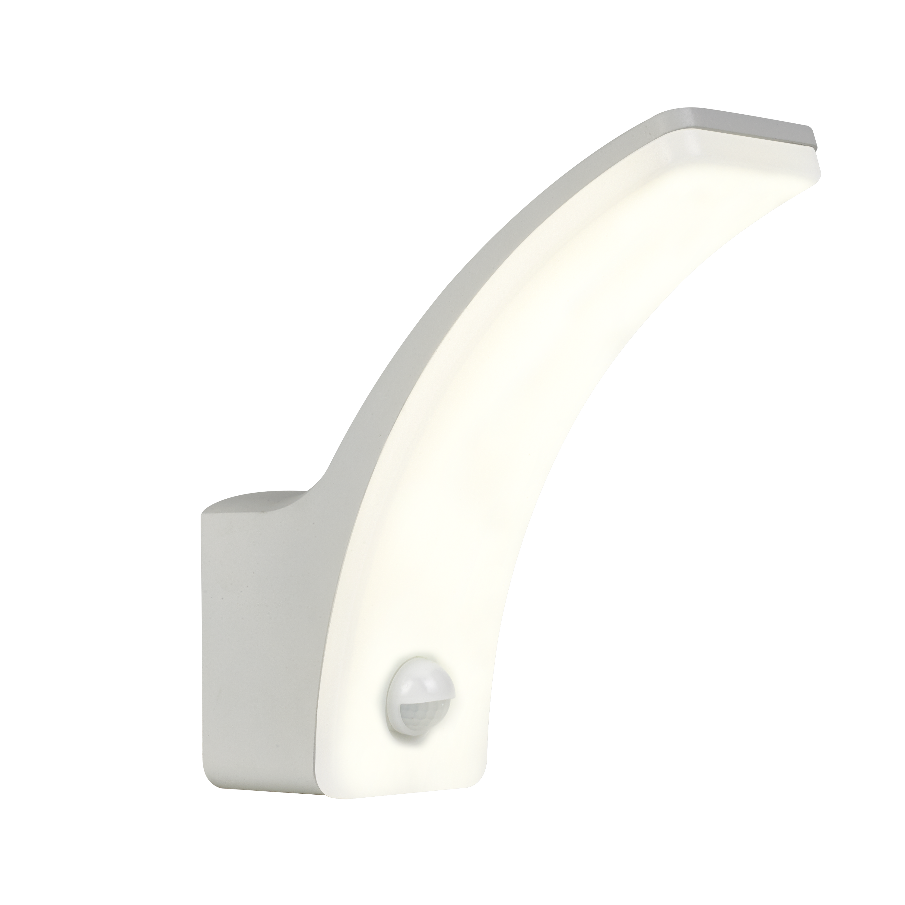Applique LED moderno da esterno Lakko bianco IP44 con sensore di movimento, luce bianco naturale 1500 lumen, INSPIRE - 2