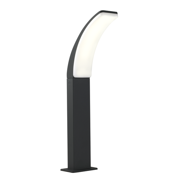 Lampione da giardino LED, LAKKO H 56 cm, antracite 1500 LUMEN, IP44 INSPIRE