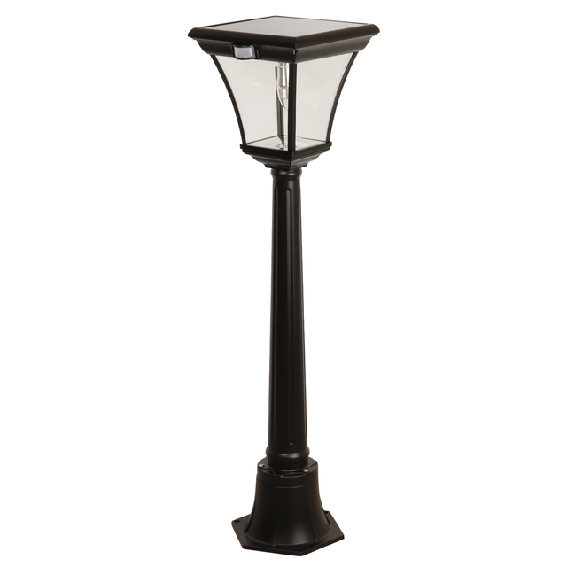 Sobremuro solar exterior Tova IP44 94.5cm preto Inspire
