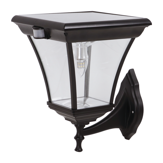 Candeeiro de parede exterior 500lm alumínio preto Inspire