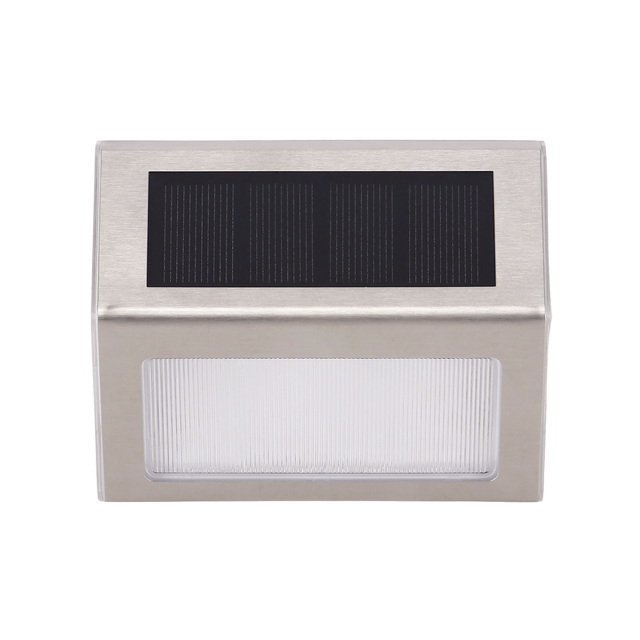 Pack 2 sobremuros exterior Nils solar 25lm 6000K Inspire