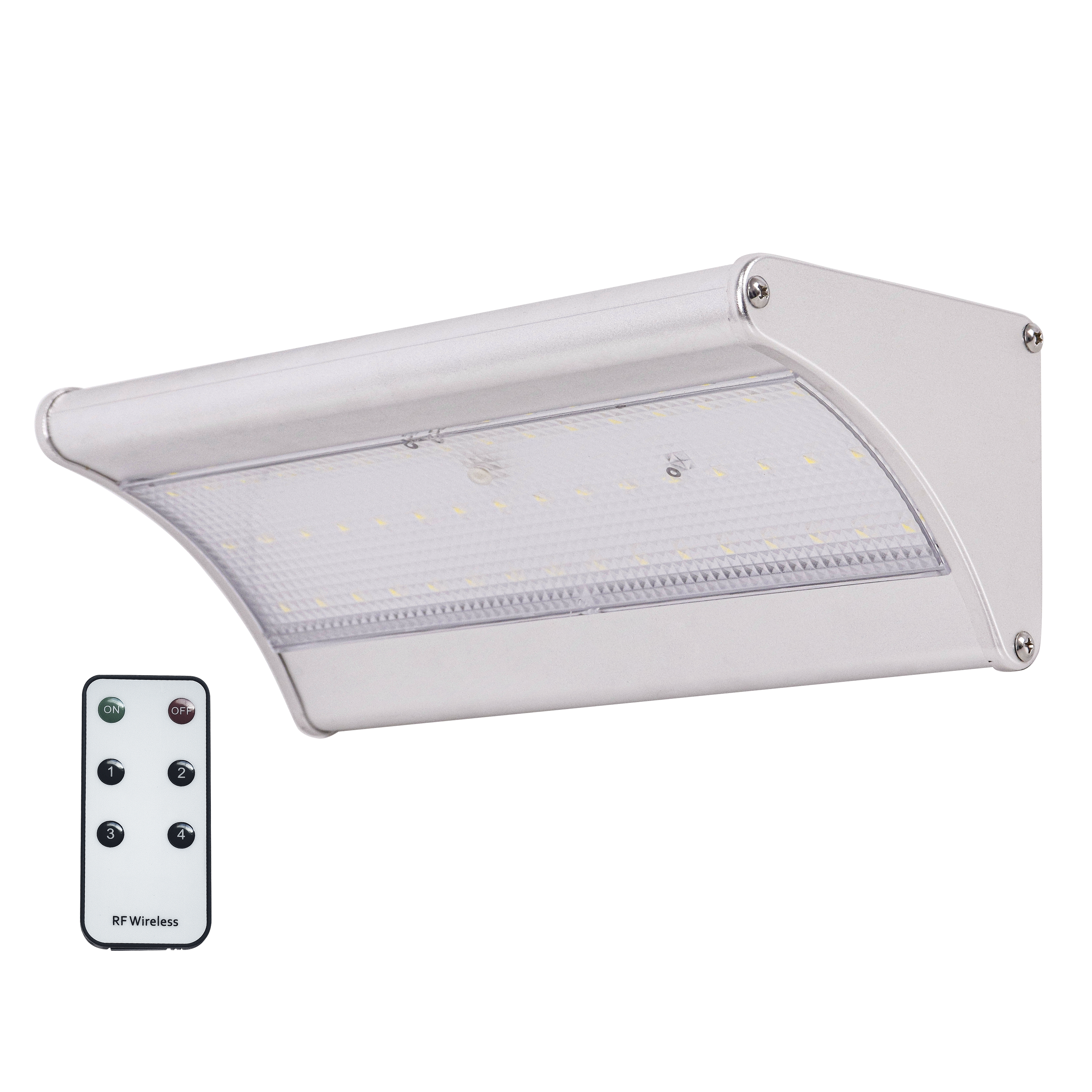 Applique solare Gela in alluminio, 3.2W INSPIRE - 5