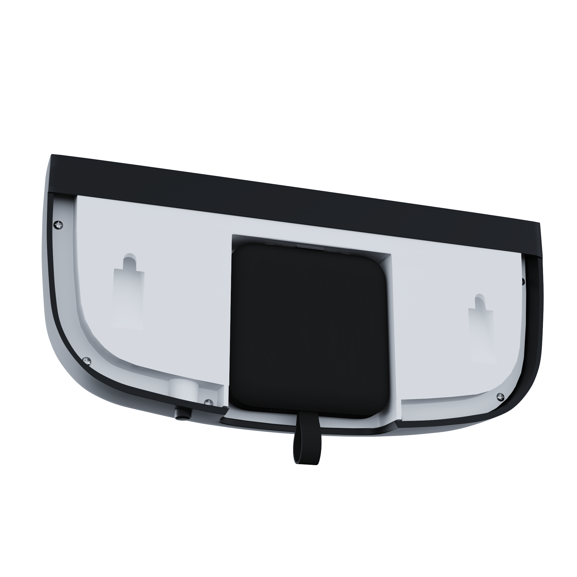 Candeeiro de parede solar 900lm IP44 27X12,3 cm preto Inspire - 23