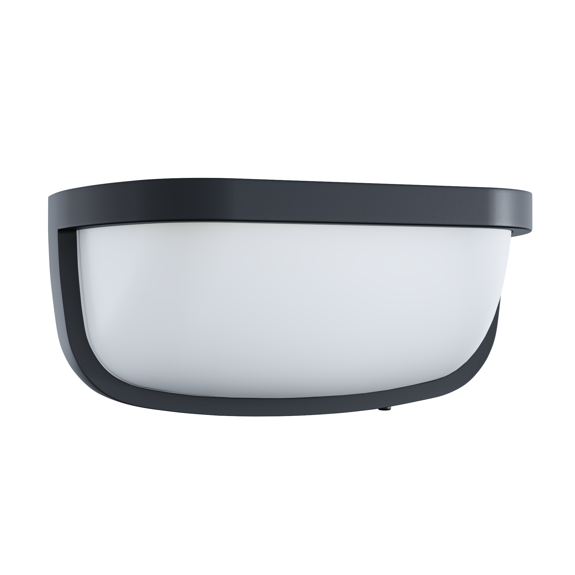 Candeeiro de parede solar 900lm IP44 27X12,3 cm preto Inspire - 21