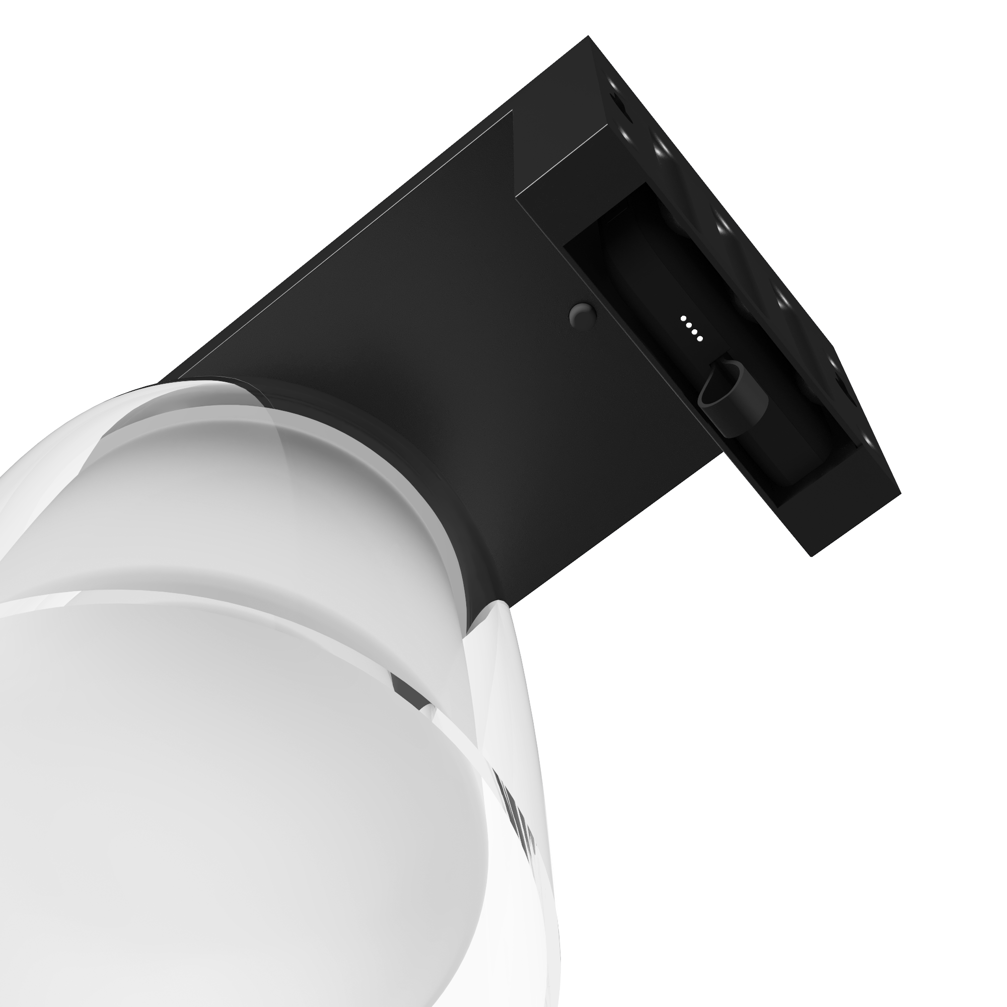 Candeeiro de parede exterior Klock Booster solar 900lm ip44 alumínio Inspire - 31