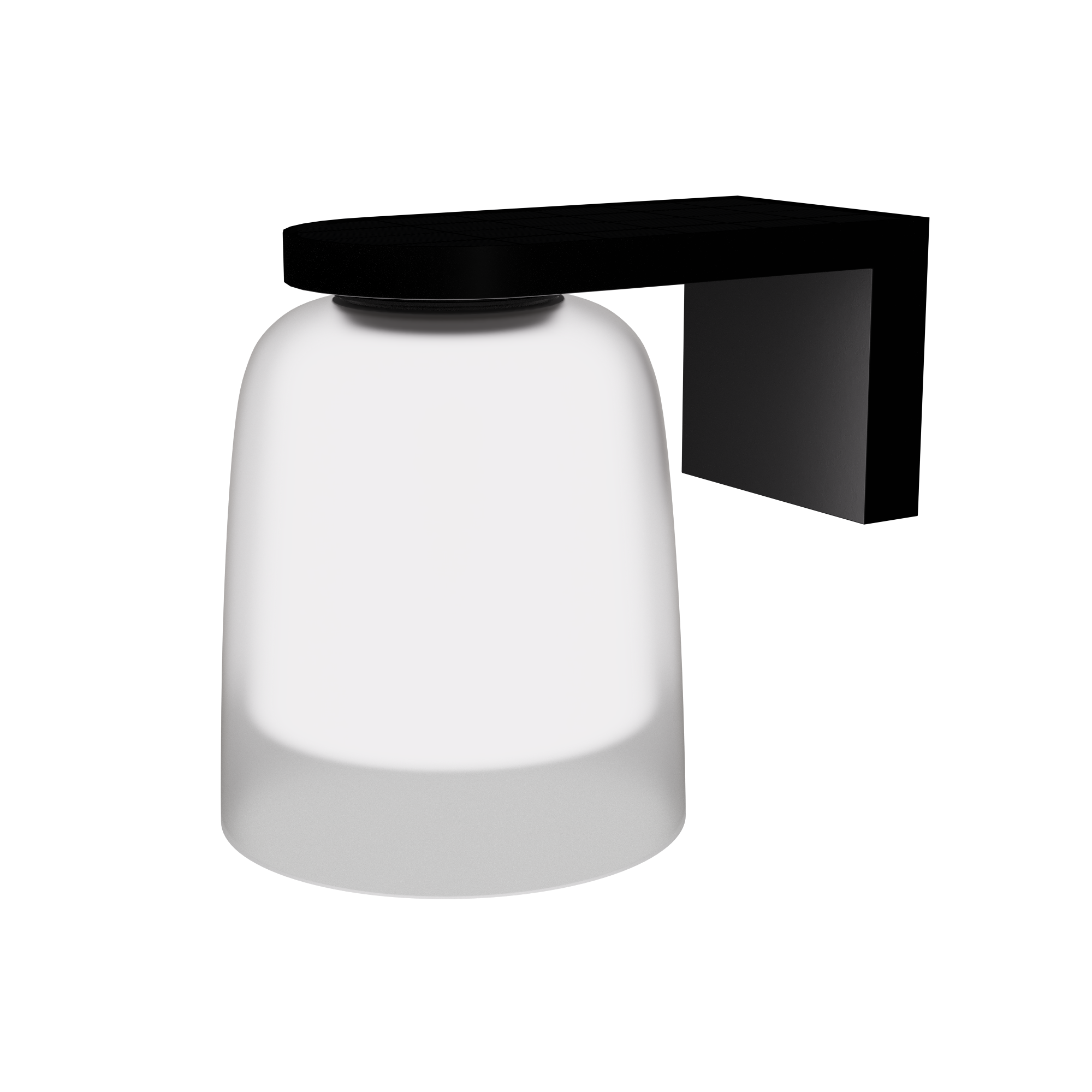 Candeeiro de parede exterior Klock Booster solar 900lm ip44 alumínio Inspire - 2