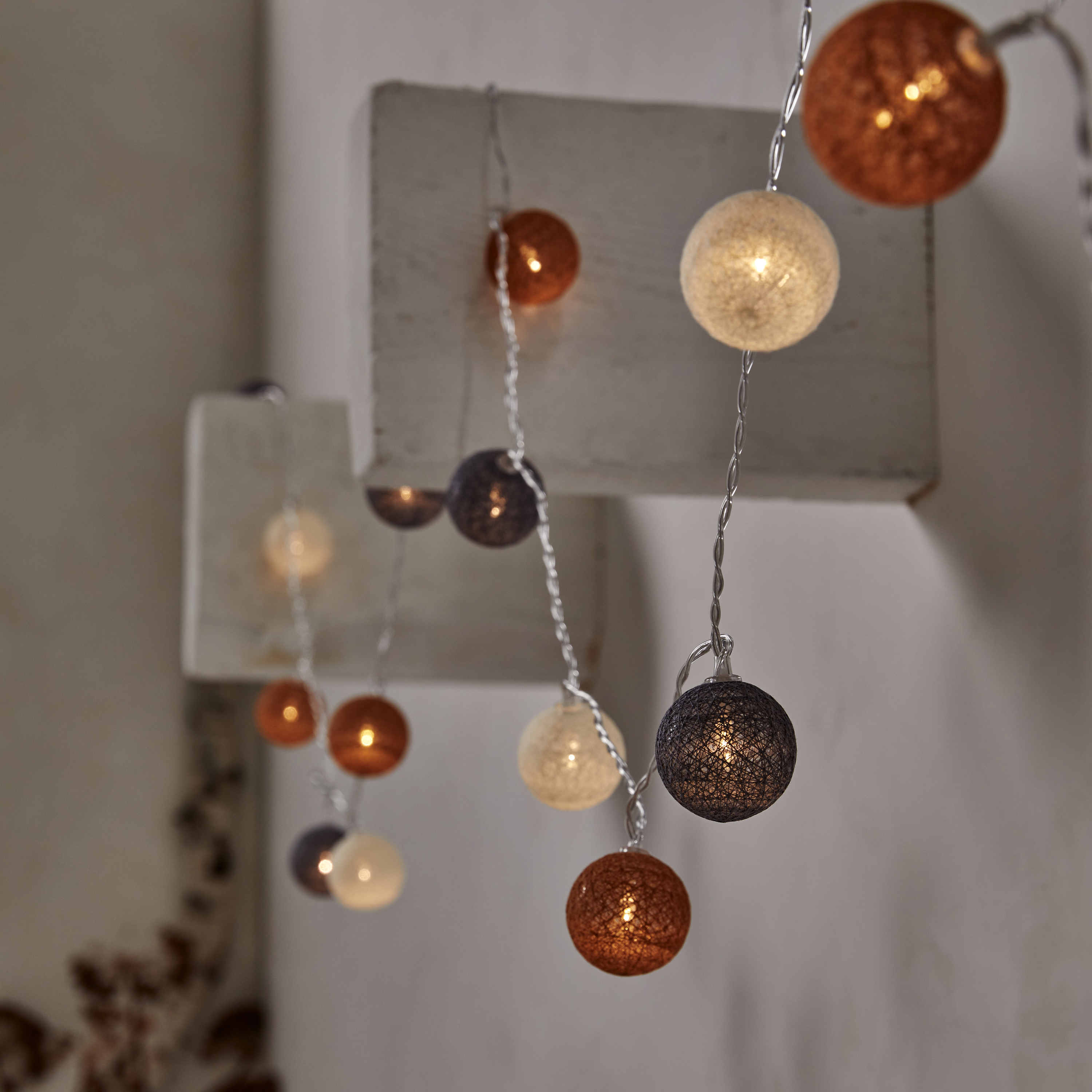 Grinalda solar exterior led Hina 20 luzes 20LM 2700K 4m Inspire - 3