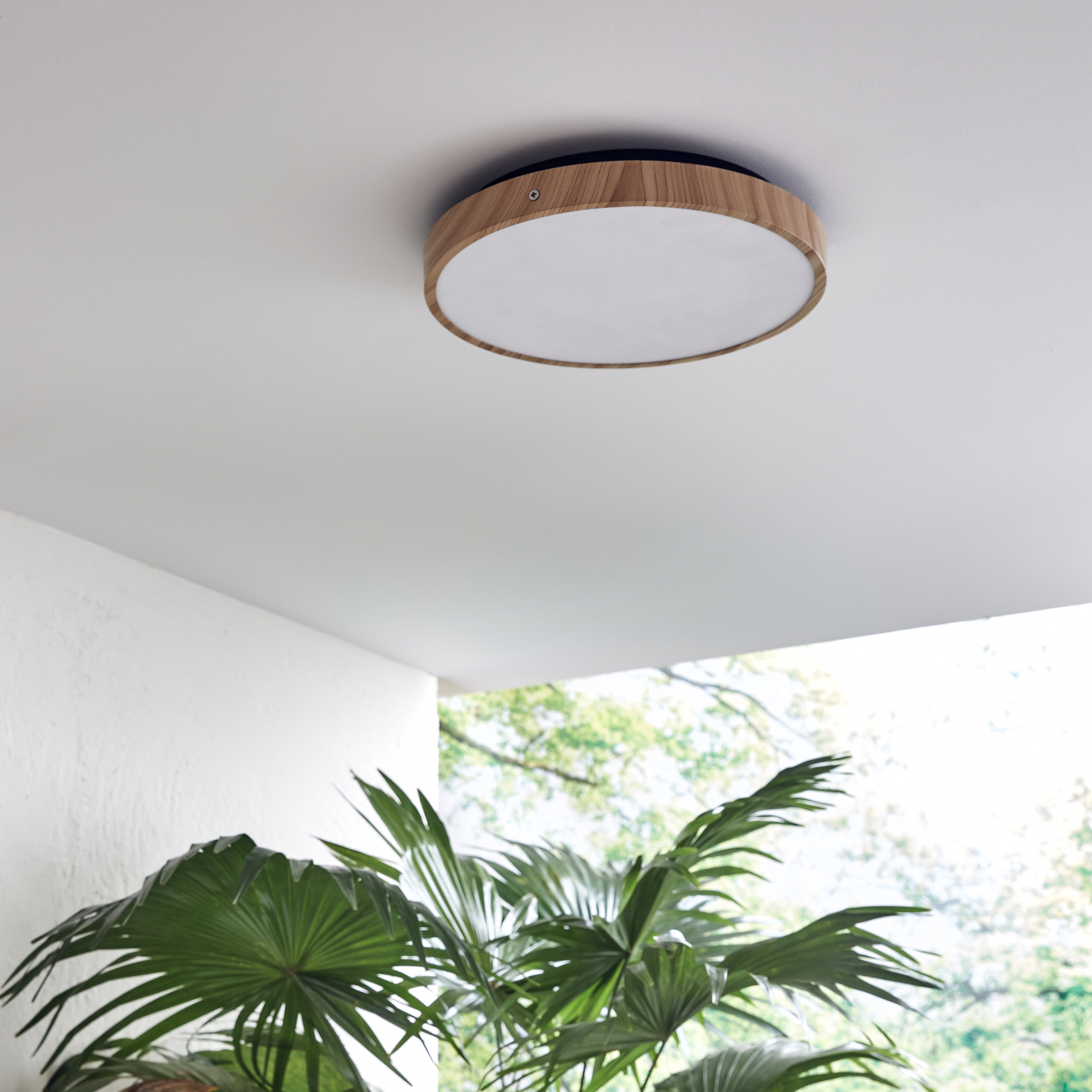 Plafón de exterior e interior INSPIRE Shinrin 1200lm 4000K madera - 3