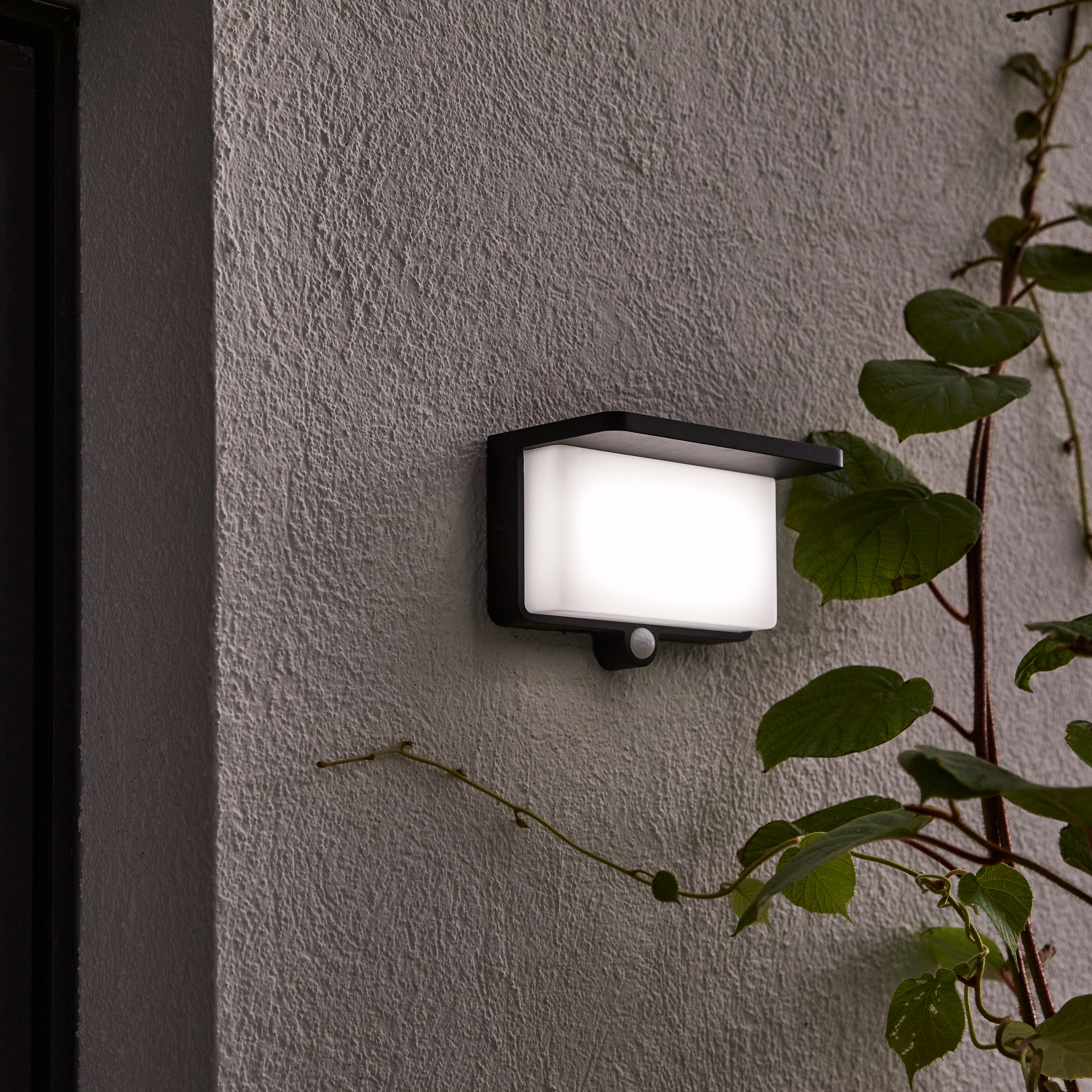 Applique solaire à détecteur Taski, 30 à 1000 lumens, noir INSPIRE - 2