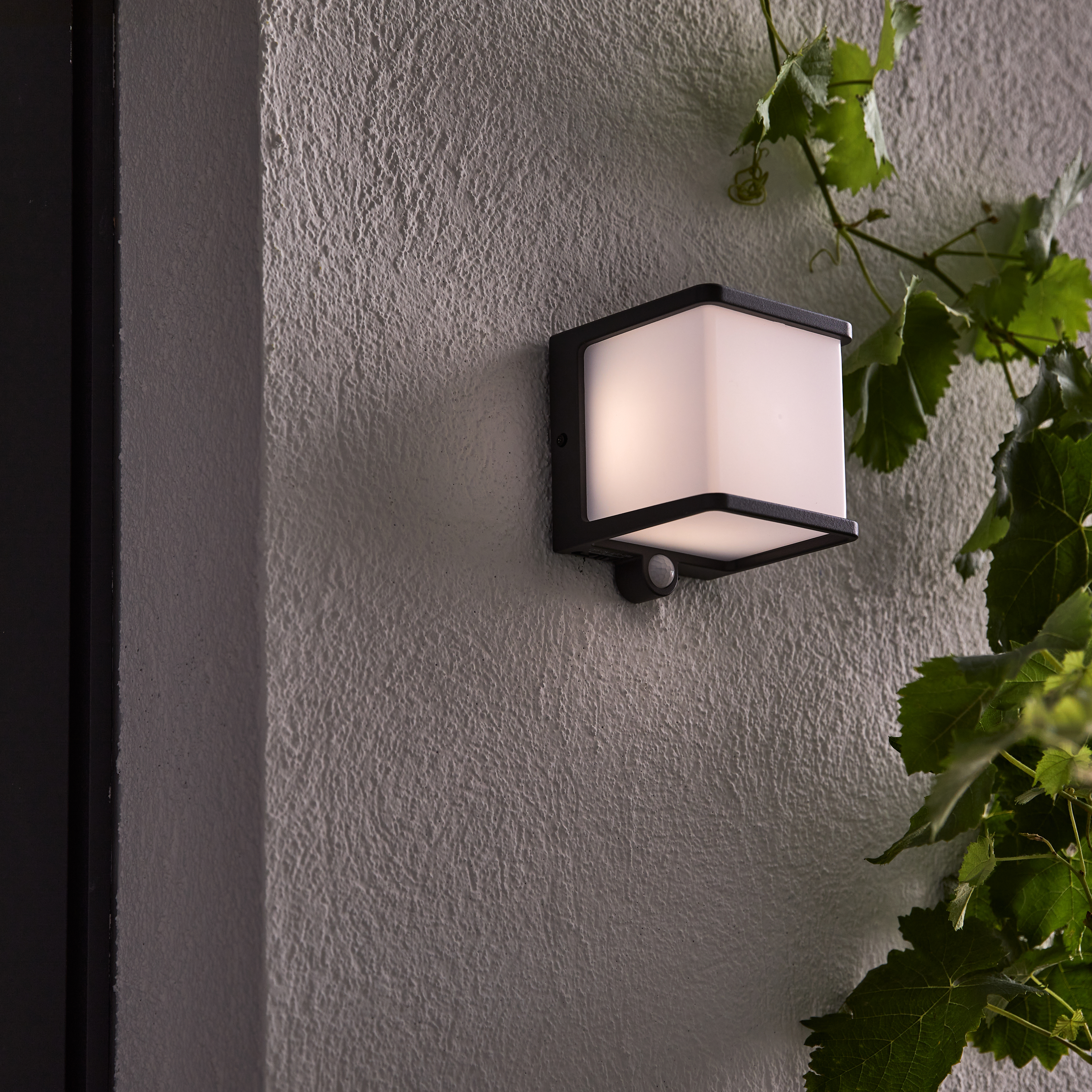 Kinkiet solarny zewnętrzny ogrodowy Telin 1000 lm szary IP54 LED Inspire - 5