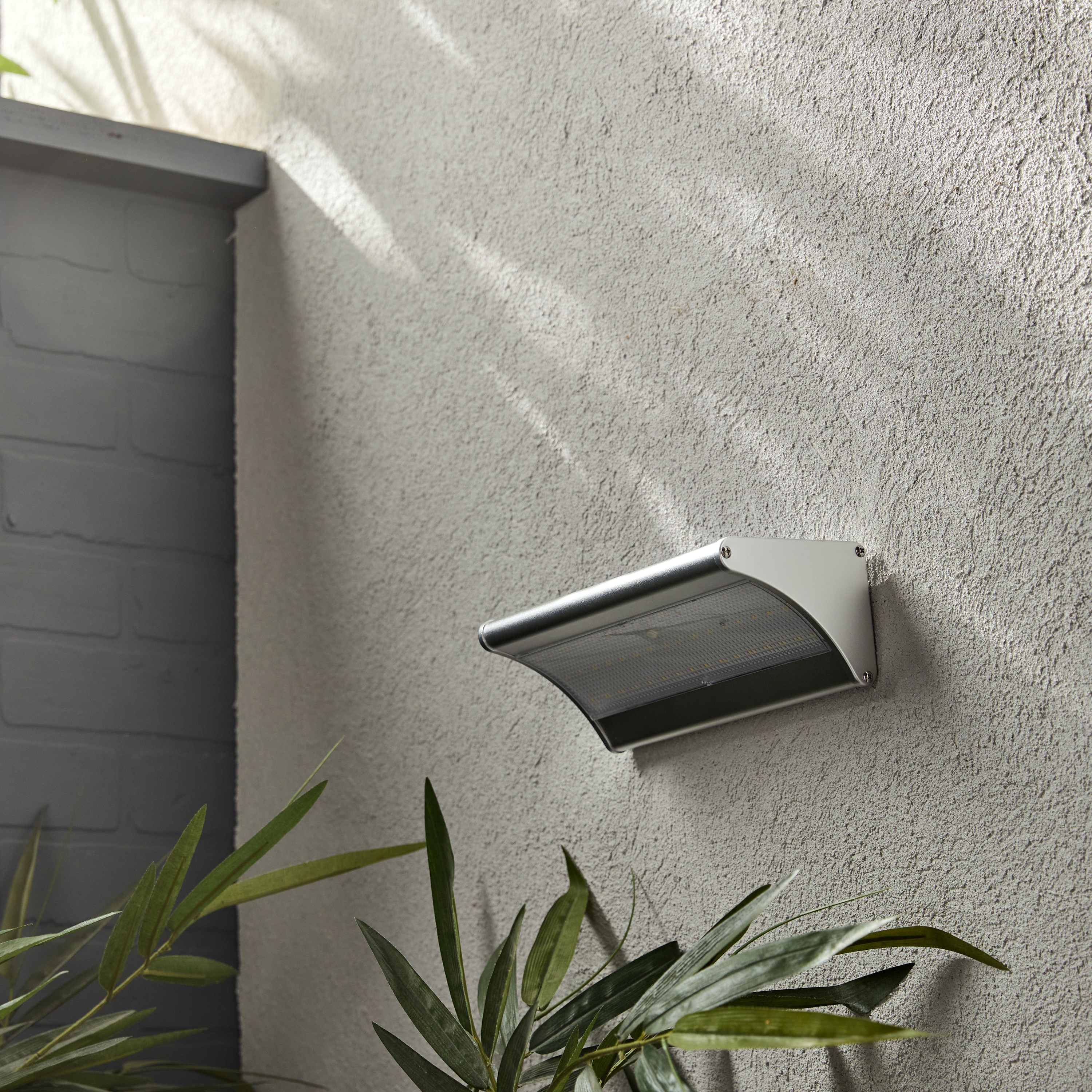 Applique solare Gela in alluminio, 3.2W INSPIRE - 2