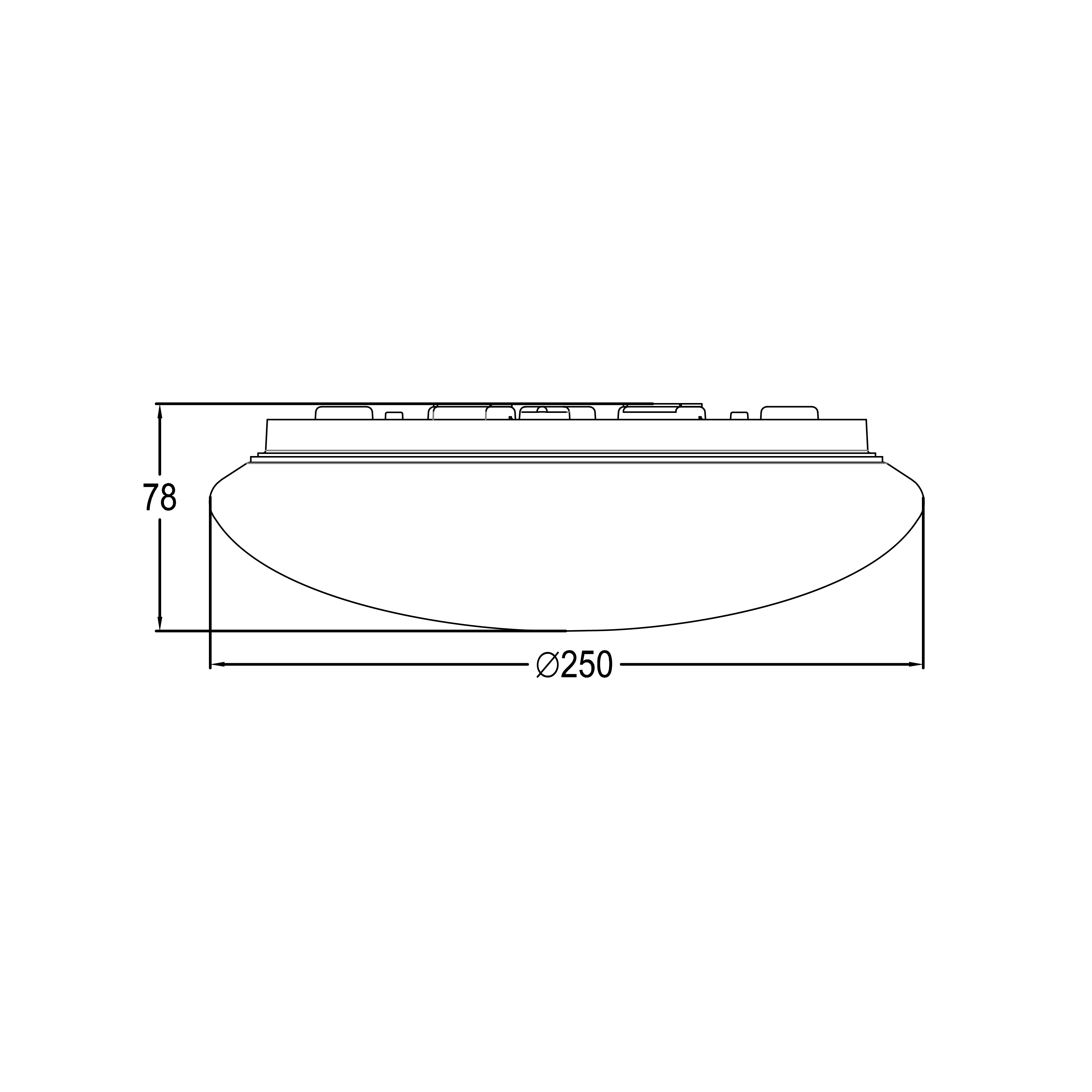 Plafon zewnętrzny z czujnikiem ruchu IP44 LED Inspire - 4