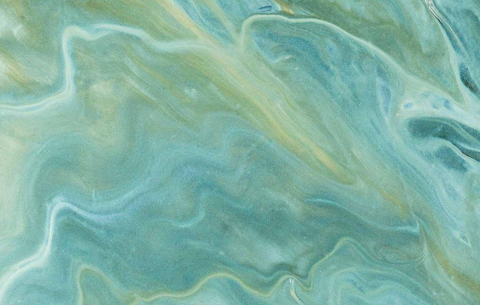 Fotomurale Marmo, verde e azzurro 159X280 cm - 5