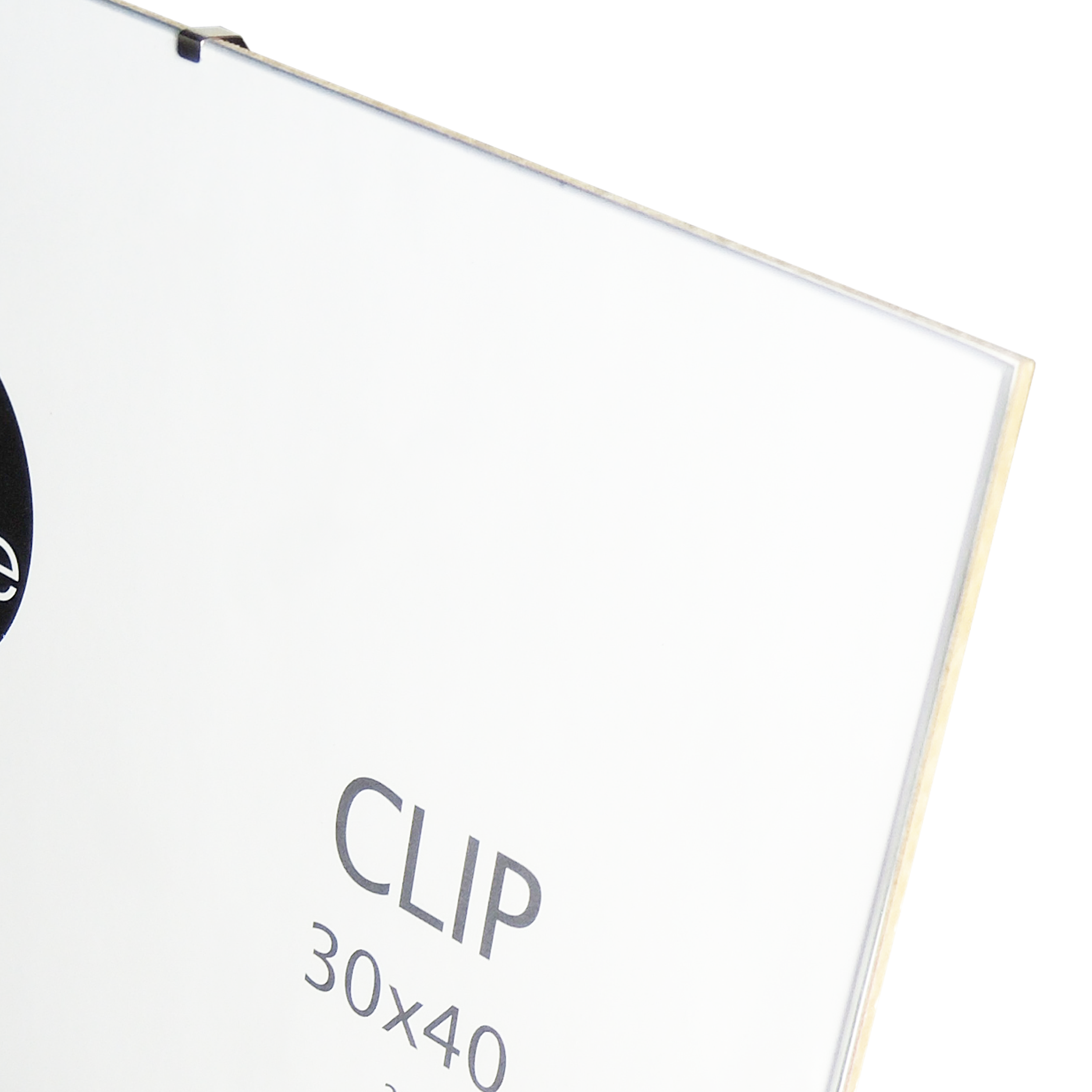 Cadre verre l.30 x H.40 cm Clip, INSPIRE - 5