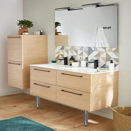 Pied de meuble remix en ambiance chrome