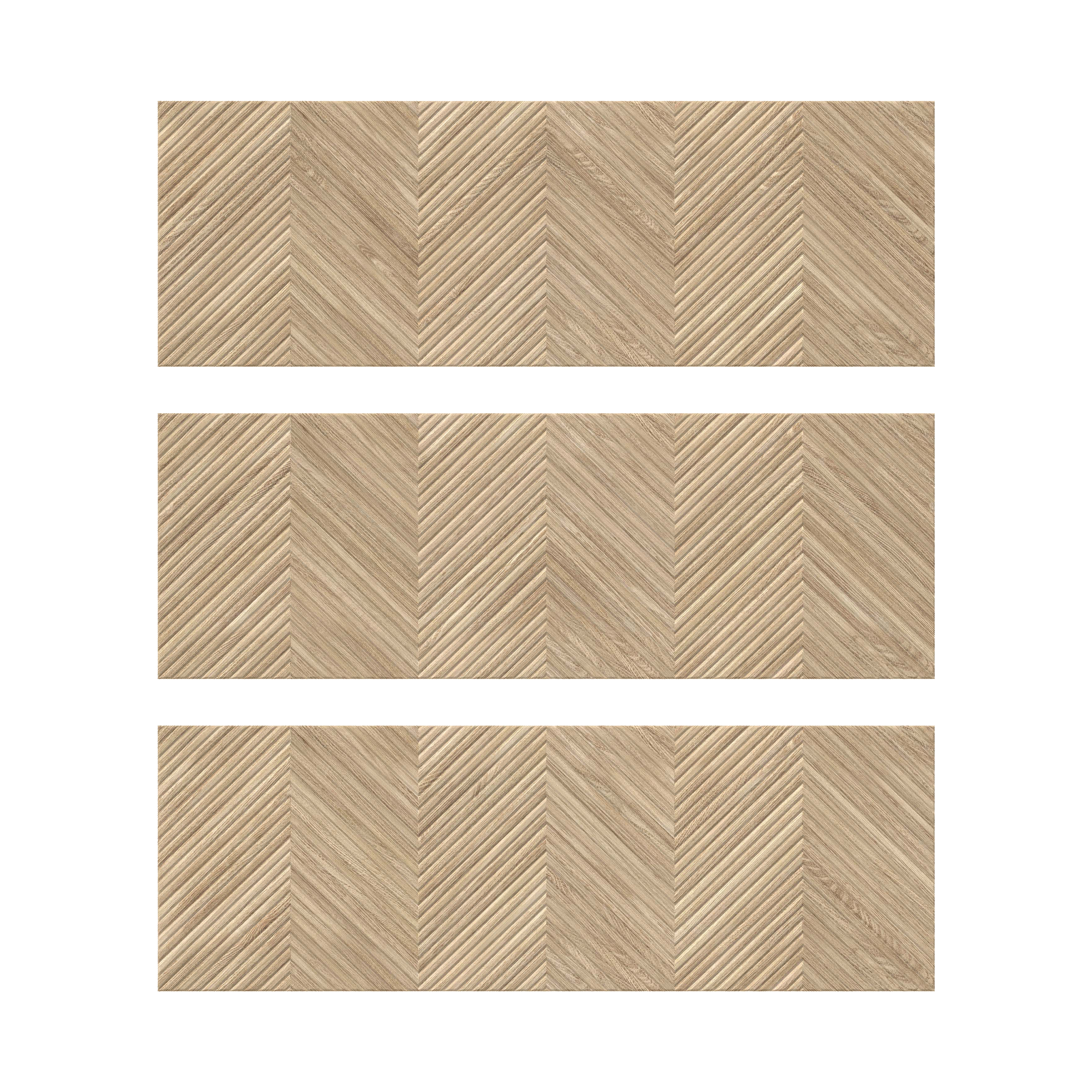 Revestimento cerâmico Artens Balade Chevron Wood 30x90 cm - 3