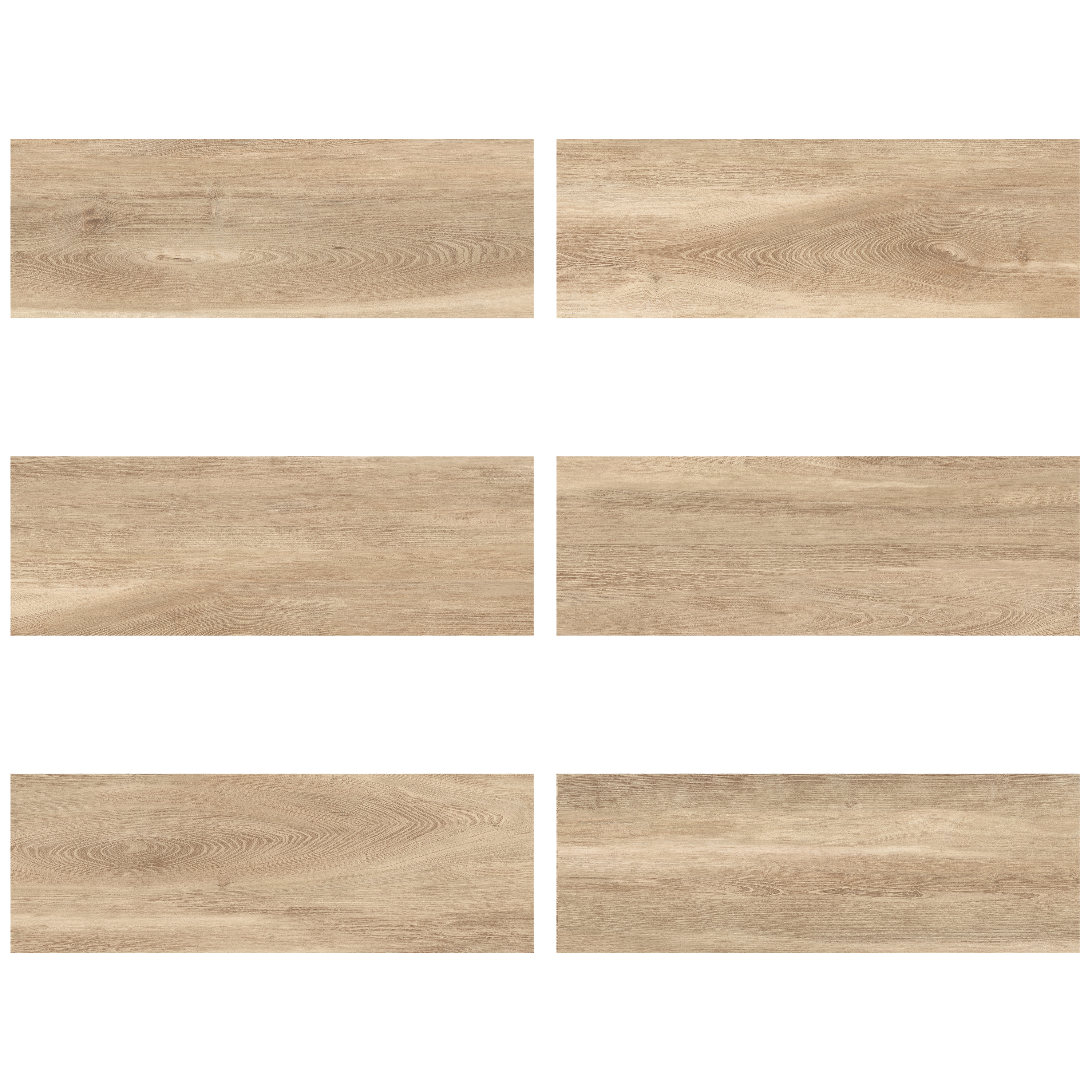 Piastrella da rivestimento interno 30 x 90 cm Sp. 10.5 mm rettificato Balade Wood in maiolica smaltato beige opaco 1.08 mq - 10