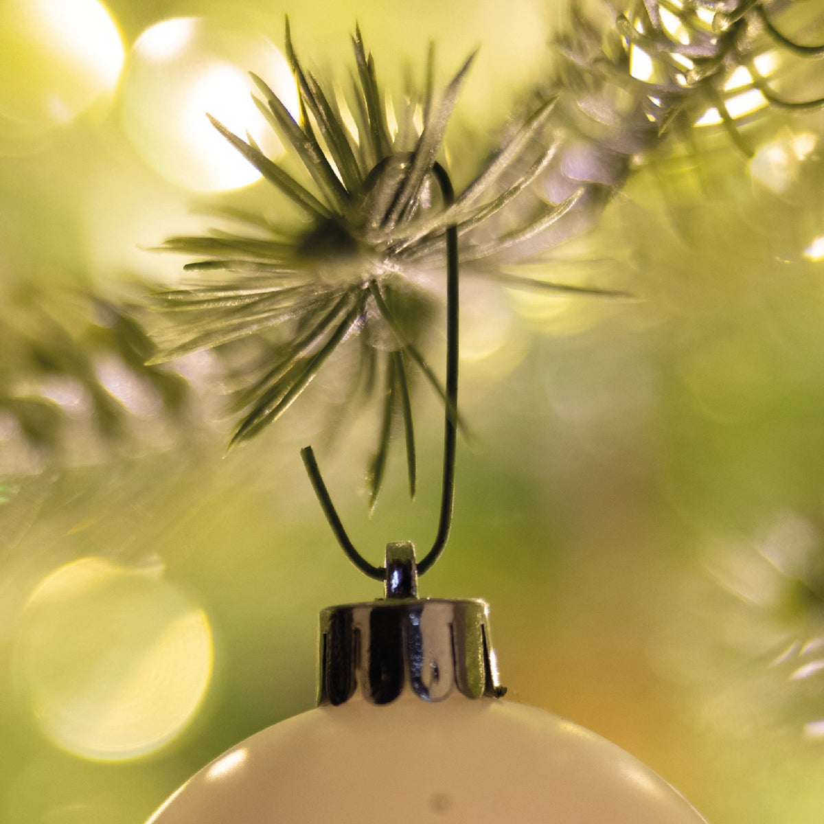 Accessori di Natale gancetti in ferro verde H 8, 75 pezzi - 2