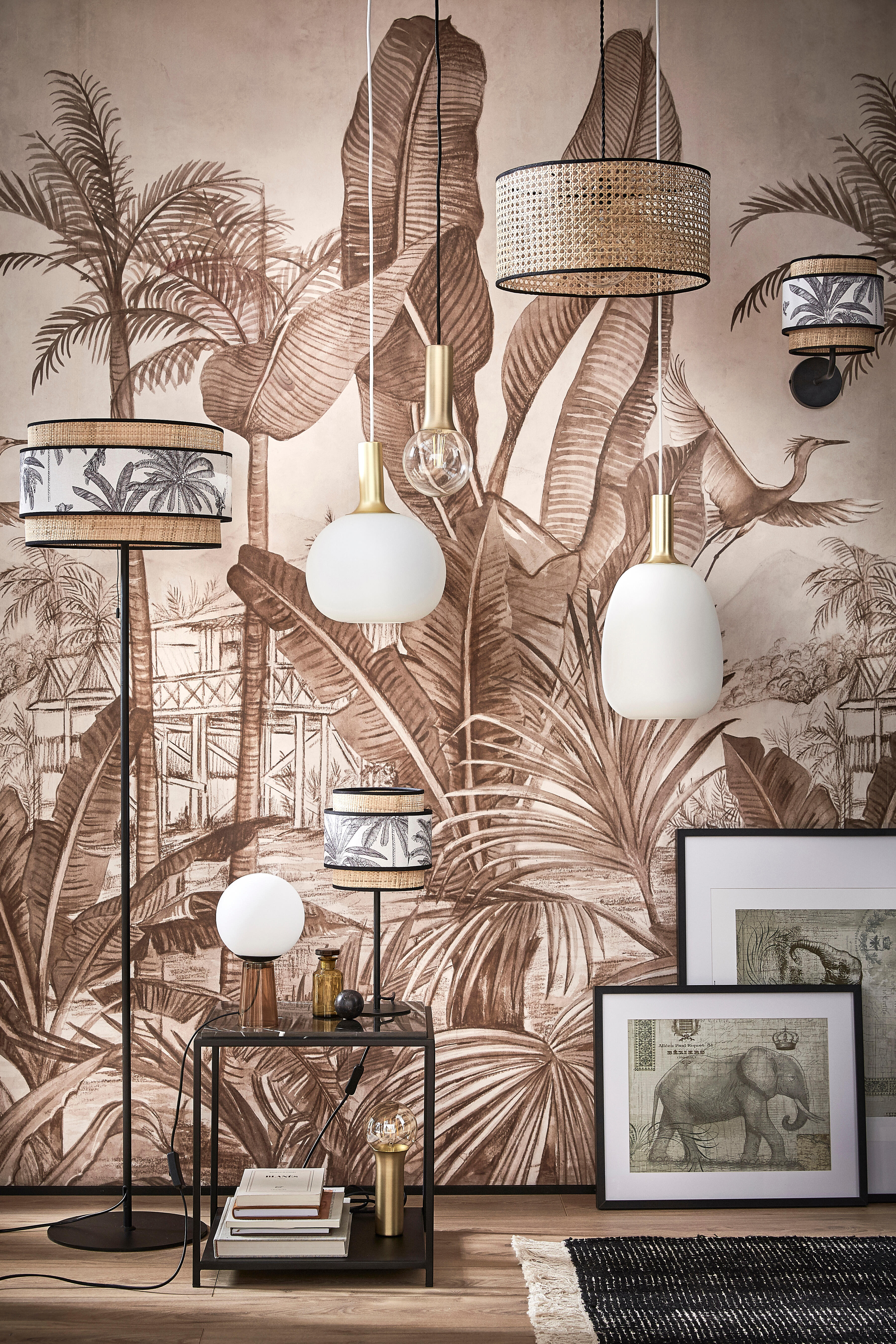 Affiche Royal elephant, gris, beige EDITIONS BRAUN l.30 x H.40 cm - 3