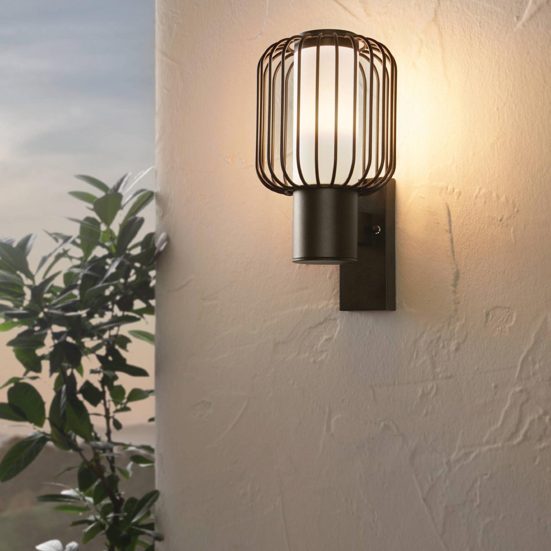 Lampada Da Esterno Eglo Ravello - Design Moderno Con Piedistallo Nero - Foto 9