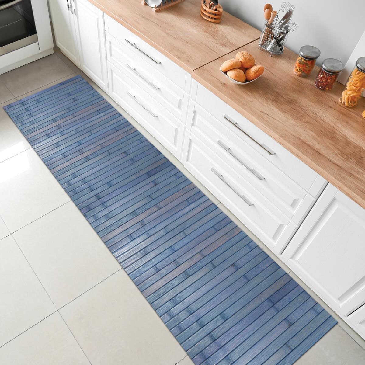 Passatoia In Bambù Naturale 50x350cm - Antiscivolo, Antibatterica, Per Cucina O Ingresso - Foto 9