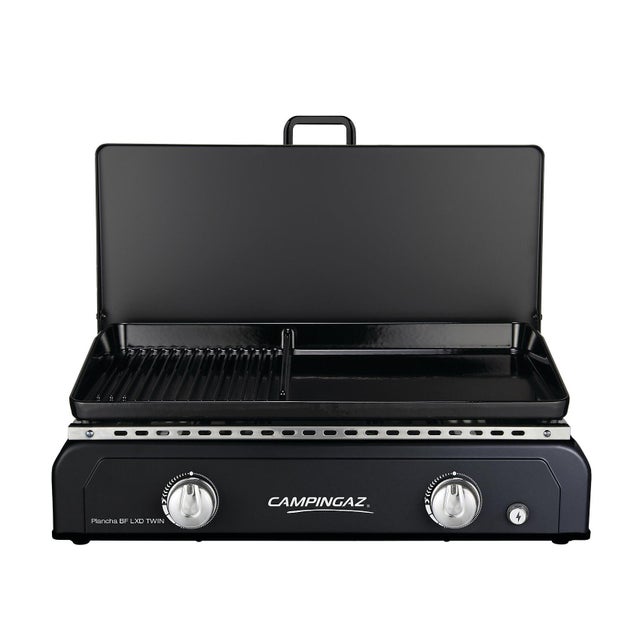 Piastra a gas CAMPINGAZ PLANCHA BLUE FLAME LXS TWIN 2 bruciatori