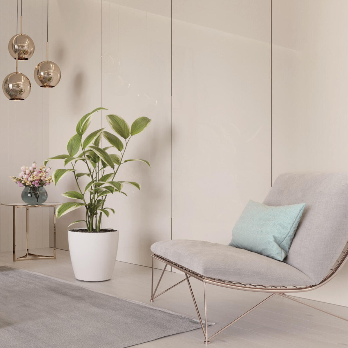 Vaso Sanremo ARTEVASI in polipropilene bianco lucido H 23 x ø 25 cm - 8