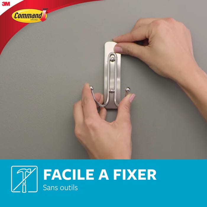Les crochets Command™ pour fixer sans abîmer vos murs