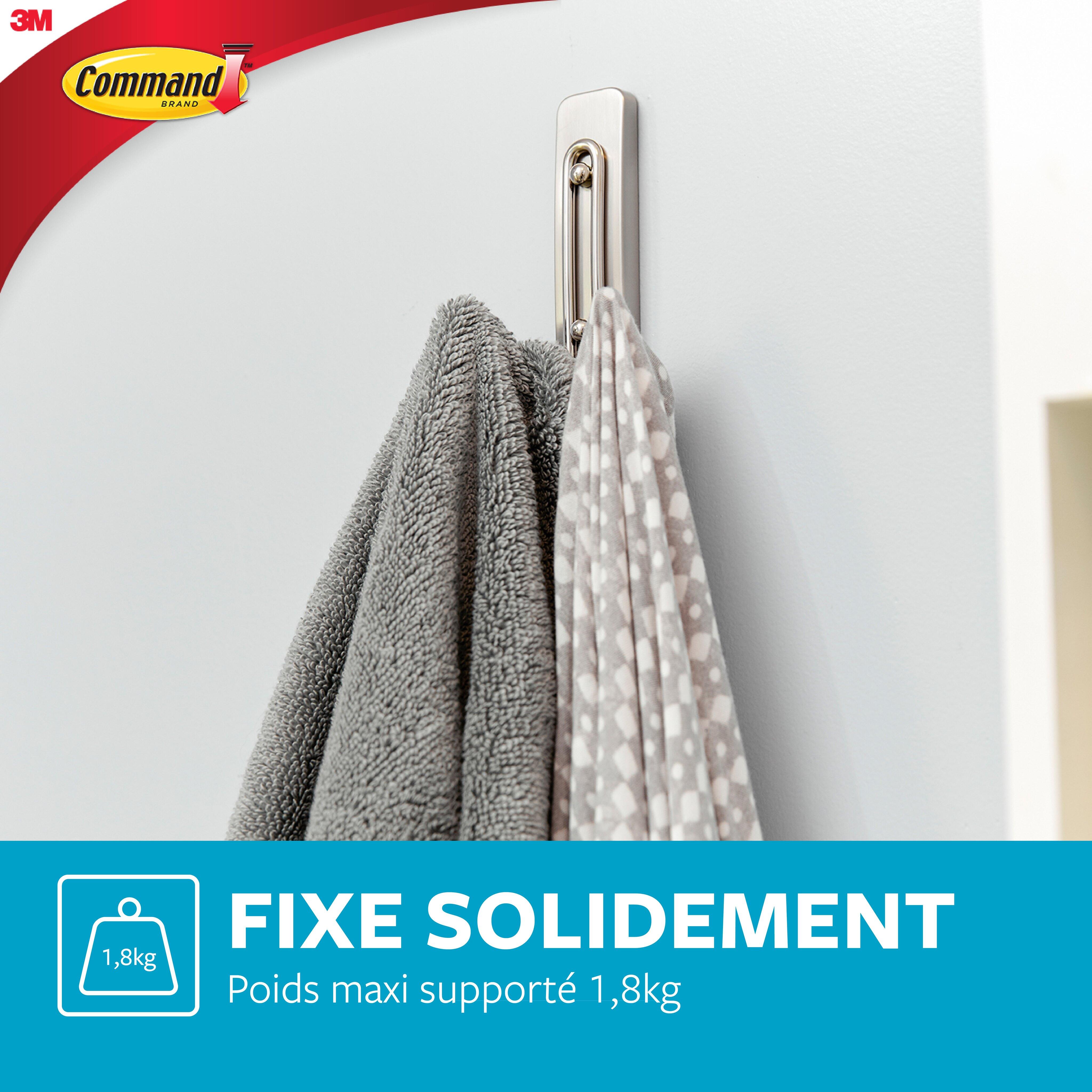 Les crochets Command™ s'adaptent à tous les types de surfaces - 1