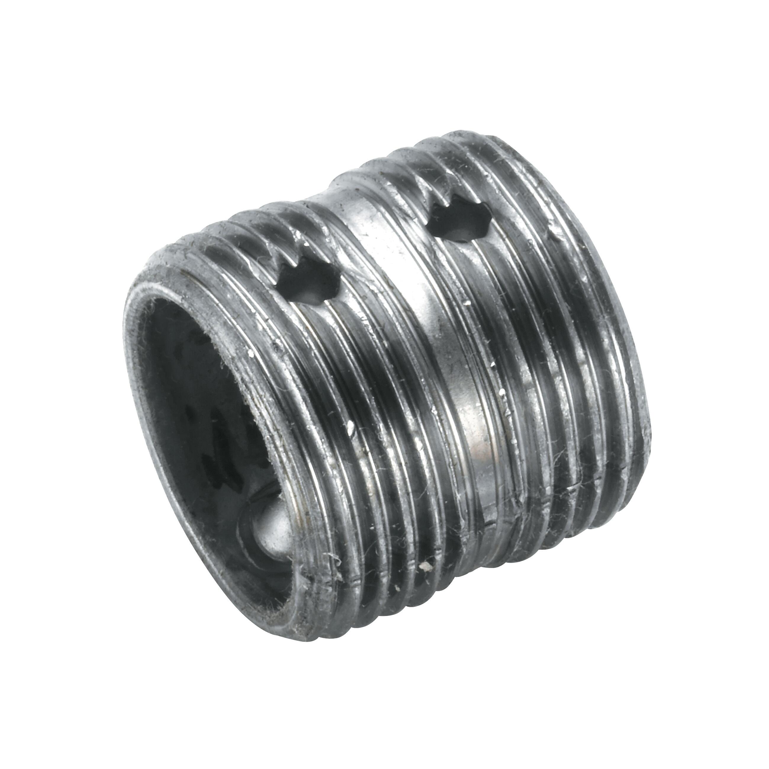 Nippli In Acciaio Nero 1-1/4'' Filettati - Confezione Da 4 Pezzi Lunghi Per Tubi