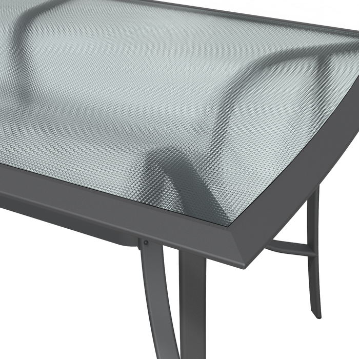 SET COMEDOR MET NATERIAL OVION GRIS