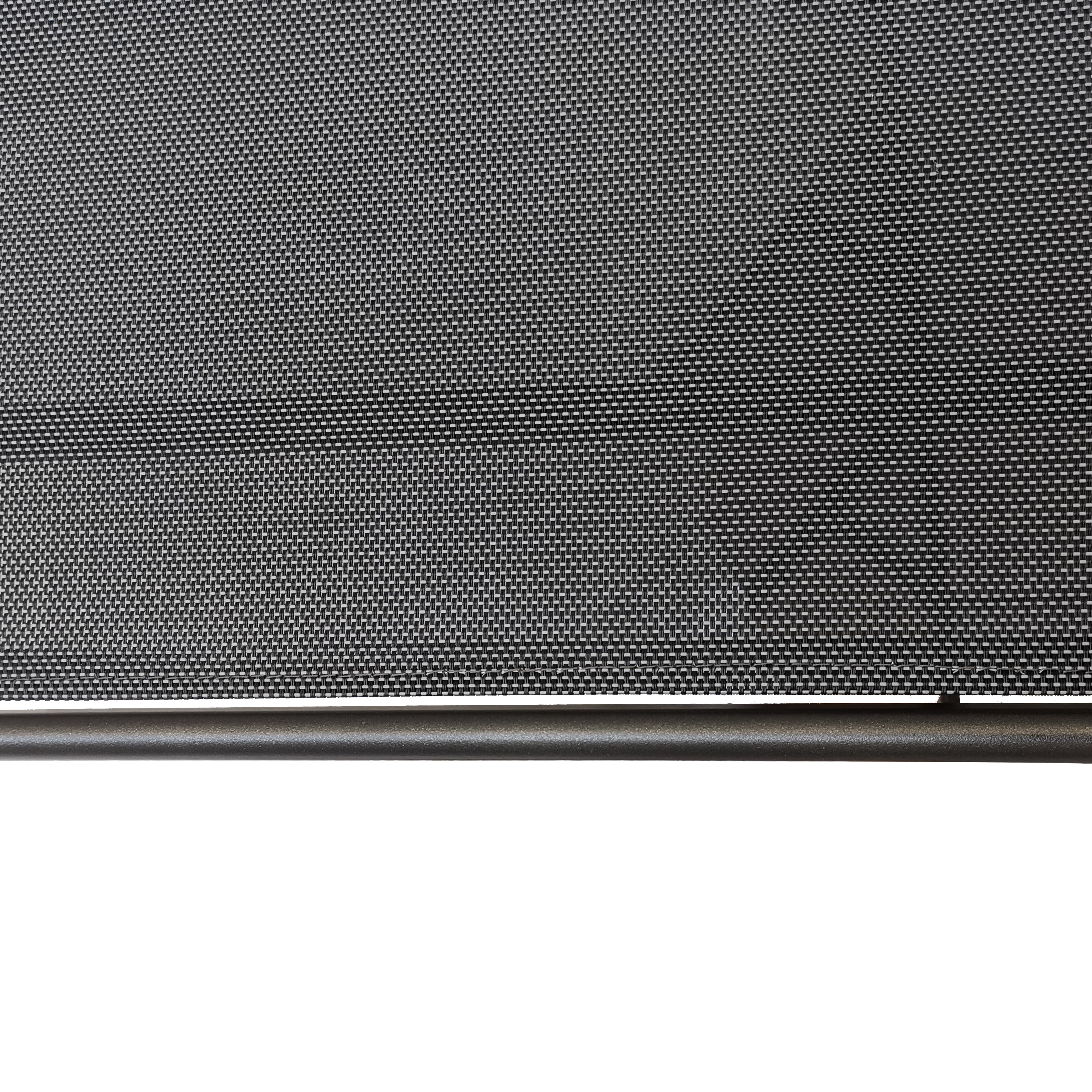 Conjunto jardim relax mesa e 2 cadeiras aço cinza escuro Levo Naterial - 8