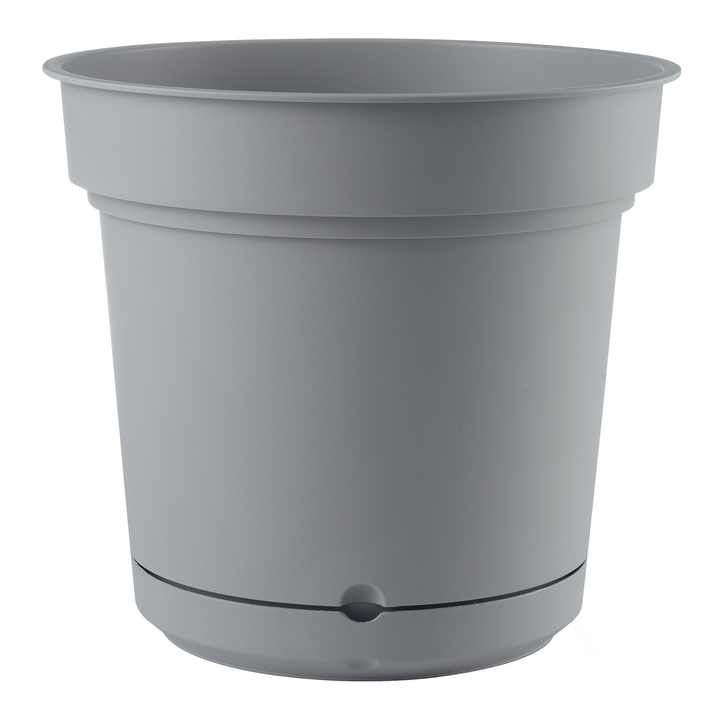 Vaso da fiori rotondo per piante, struttura molto decorativa, set 4: S M L XL giallo
