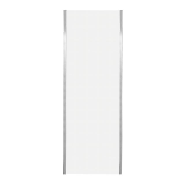 Pannello laterale per box doccia Malita L 70 x H 190cm, Sp. 8 mm vetro vetro senza finitura / trasparente profilo in alluminio cromato